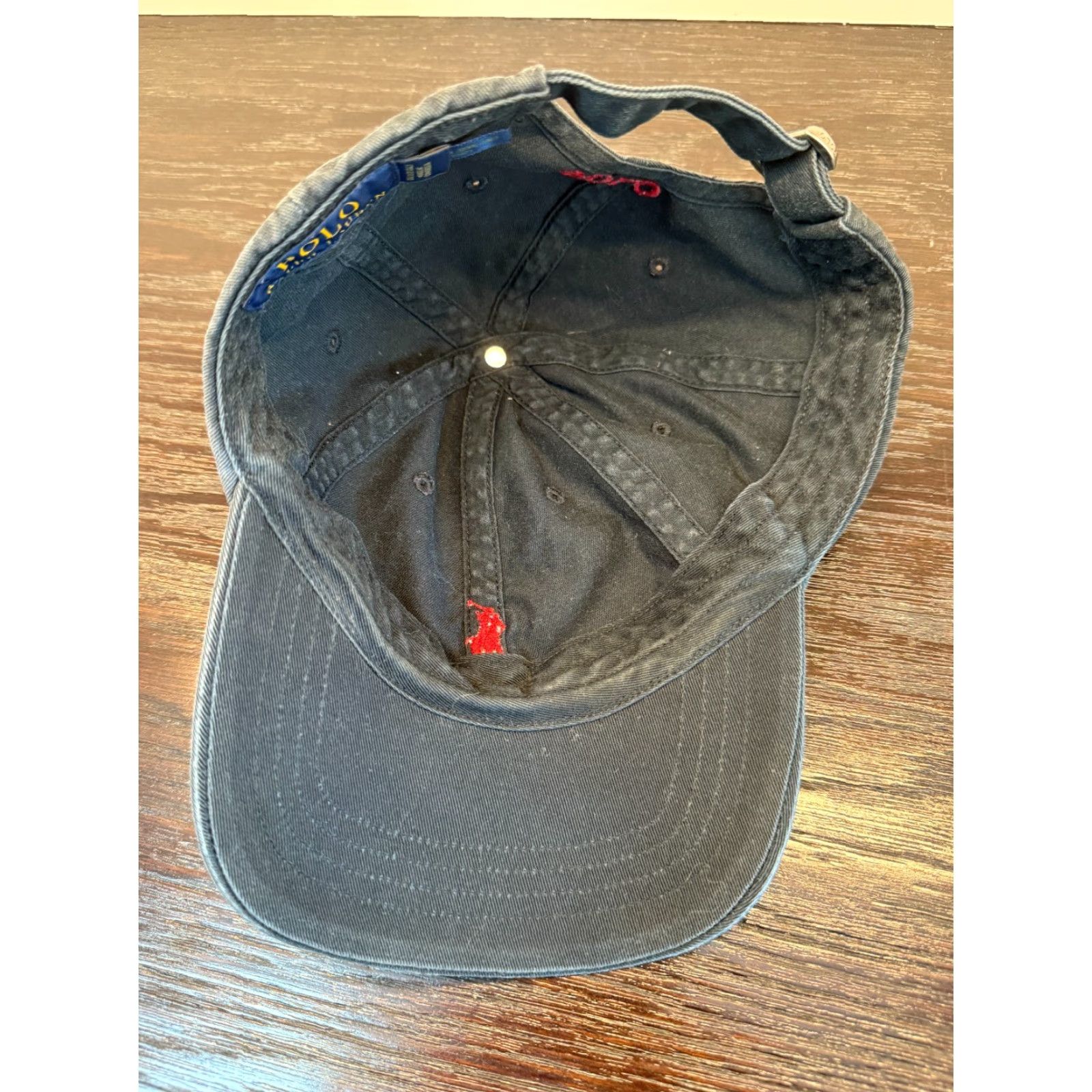 Polo Ralph Lauren Polo Ralph Lauren Cap Mens One Size Black Twill Strapback Adjustable Pony Size US M / EU 48-50 / 2 - 6 Thumbnail