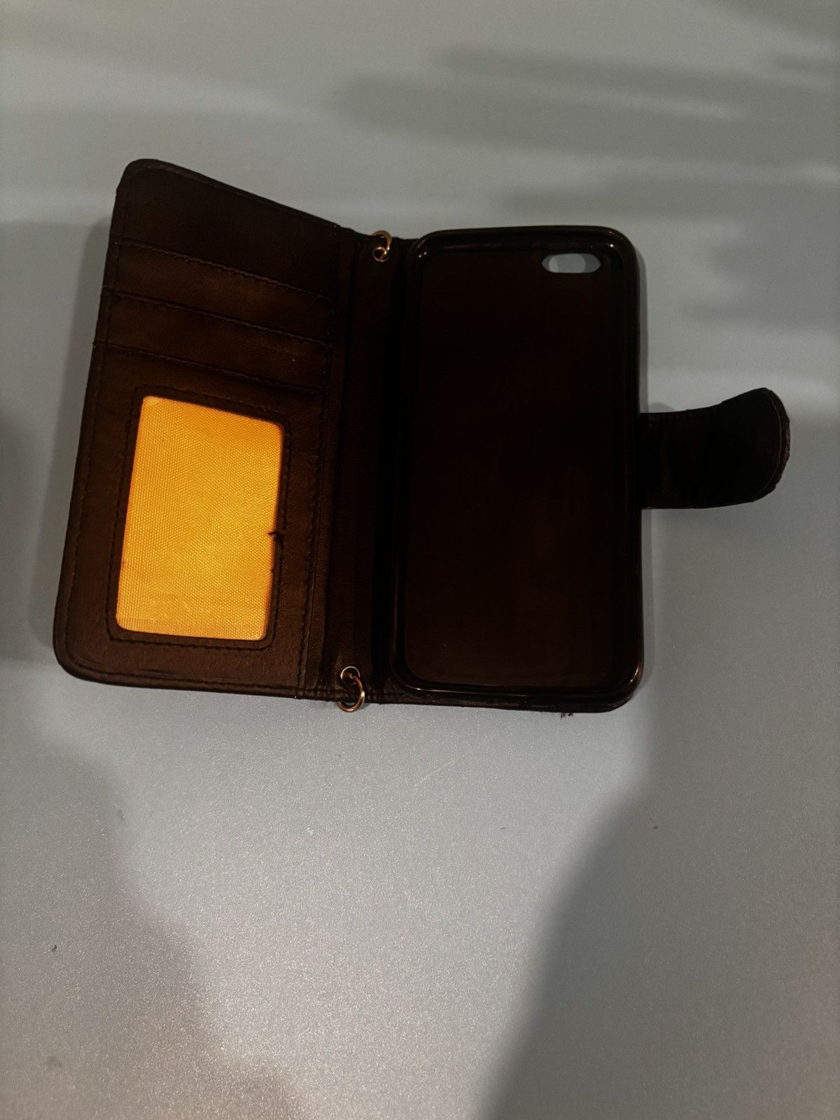 Other Black Quilted Wallet Phone Case with Chain Strap Size ONE SIZE - 3 Thumbnail