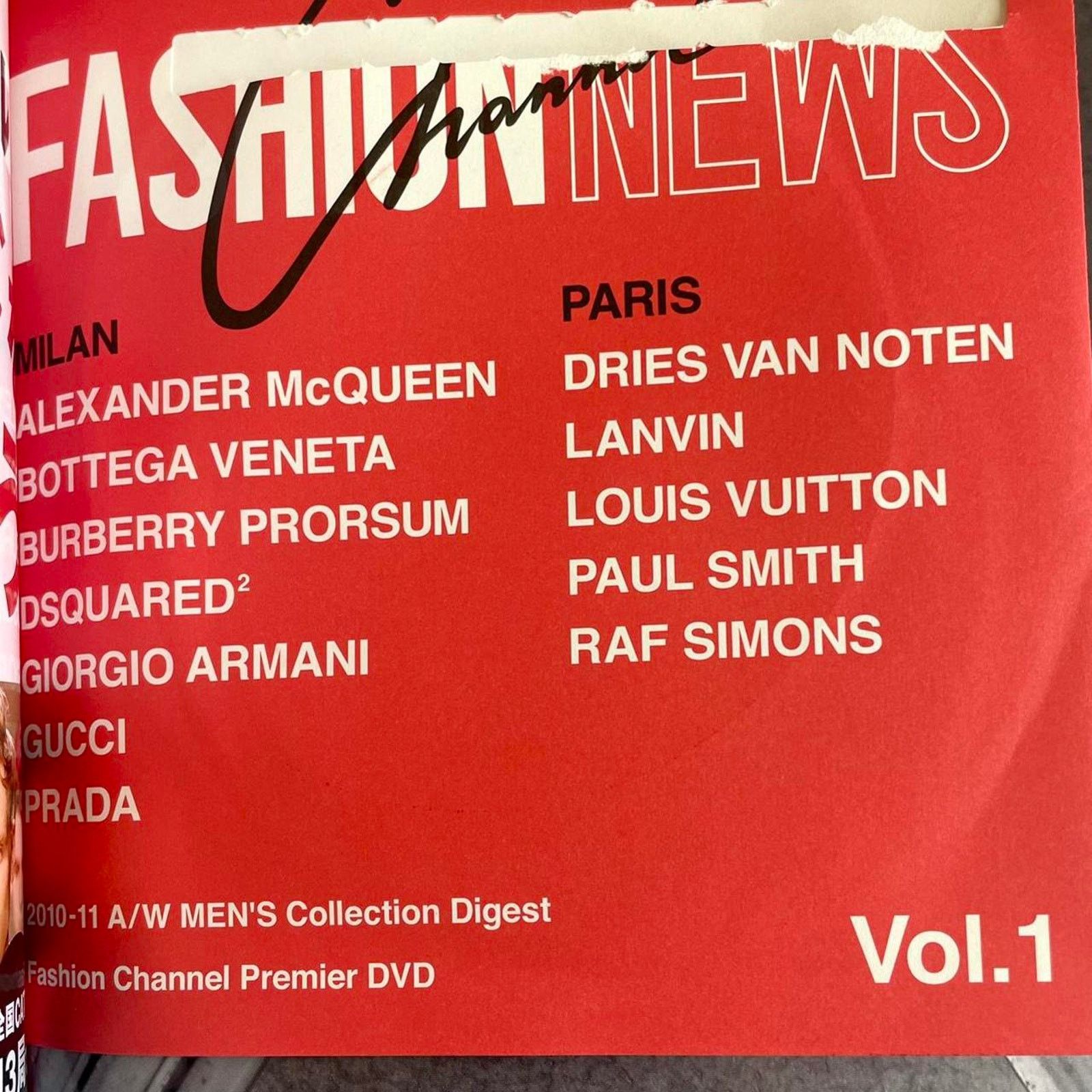 Hedi Slimane × Japanese Brand × Lanvin Fashion news men magazine ft Hedi Slimane Dior Homme etc Size ONE SIZE - 2 Thumbnail