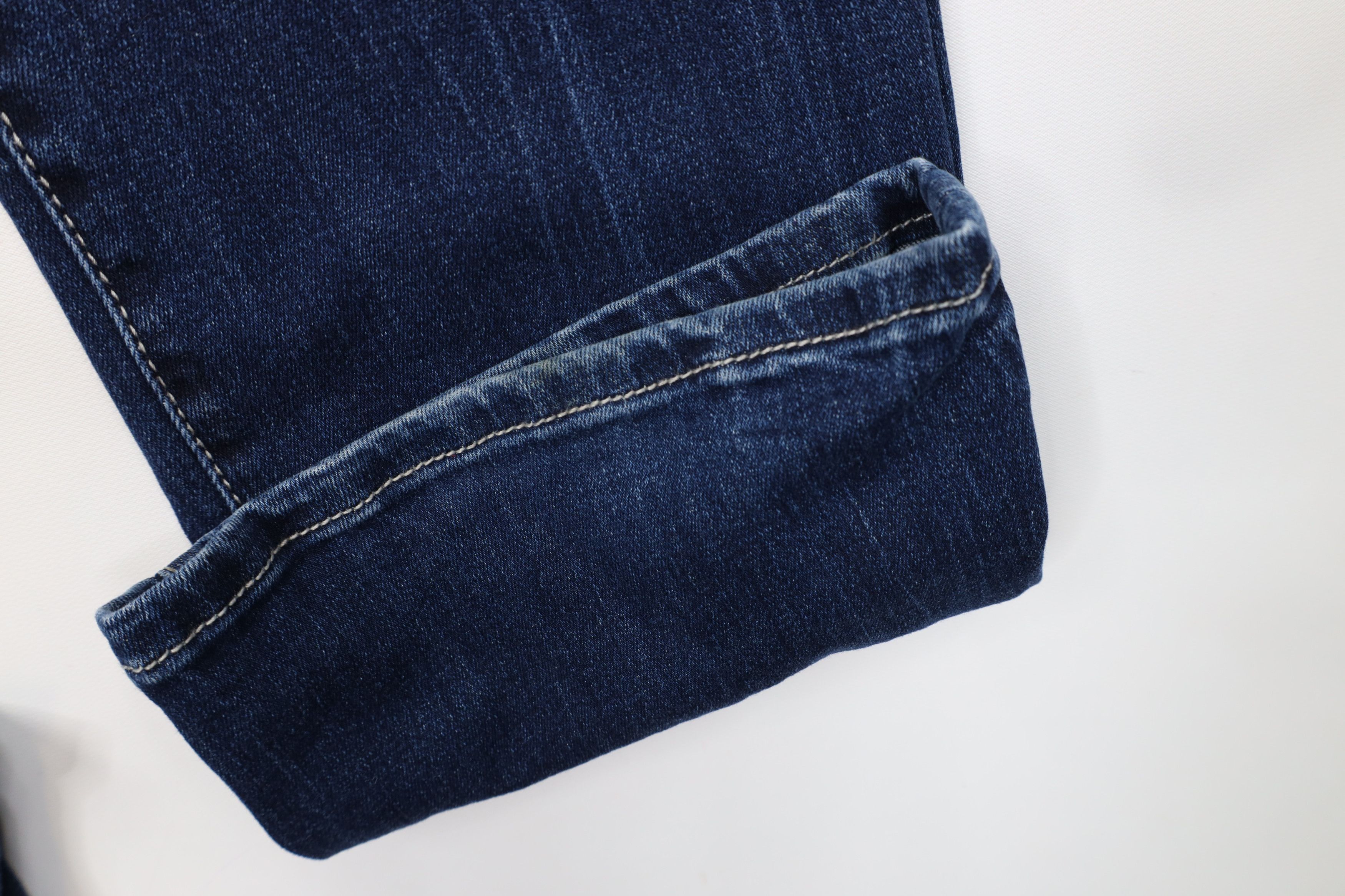 Vintage Buckle BKE Distressed Thick Stitch Stretch Victoria Jeans Size 32" / US 10 / IT 46 - 5 Thumbnail