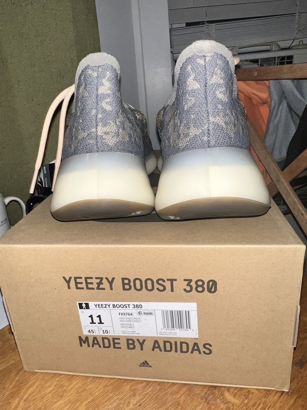 Adidas × Kanye West Size 11 - adidas Yeezy Boost 380 Mist Size US 11 / EU 44 - 2 Thumbnail