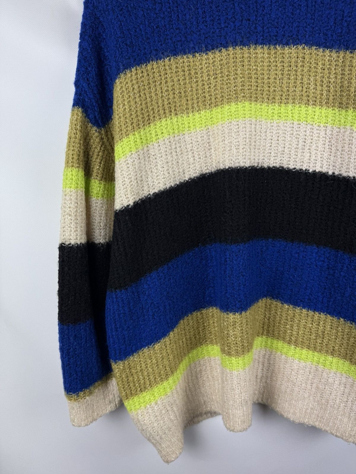 Kangol Kangol H&M Ladies Striped Oversized Sweater Pullover Size S Size S / US 4 / IT 40 - 23 Thumbnail