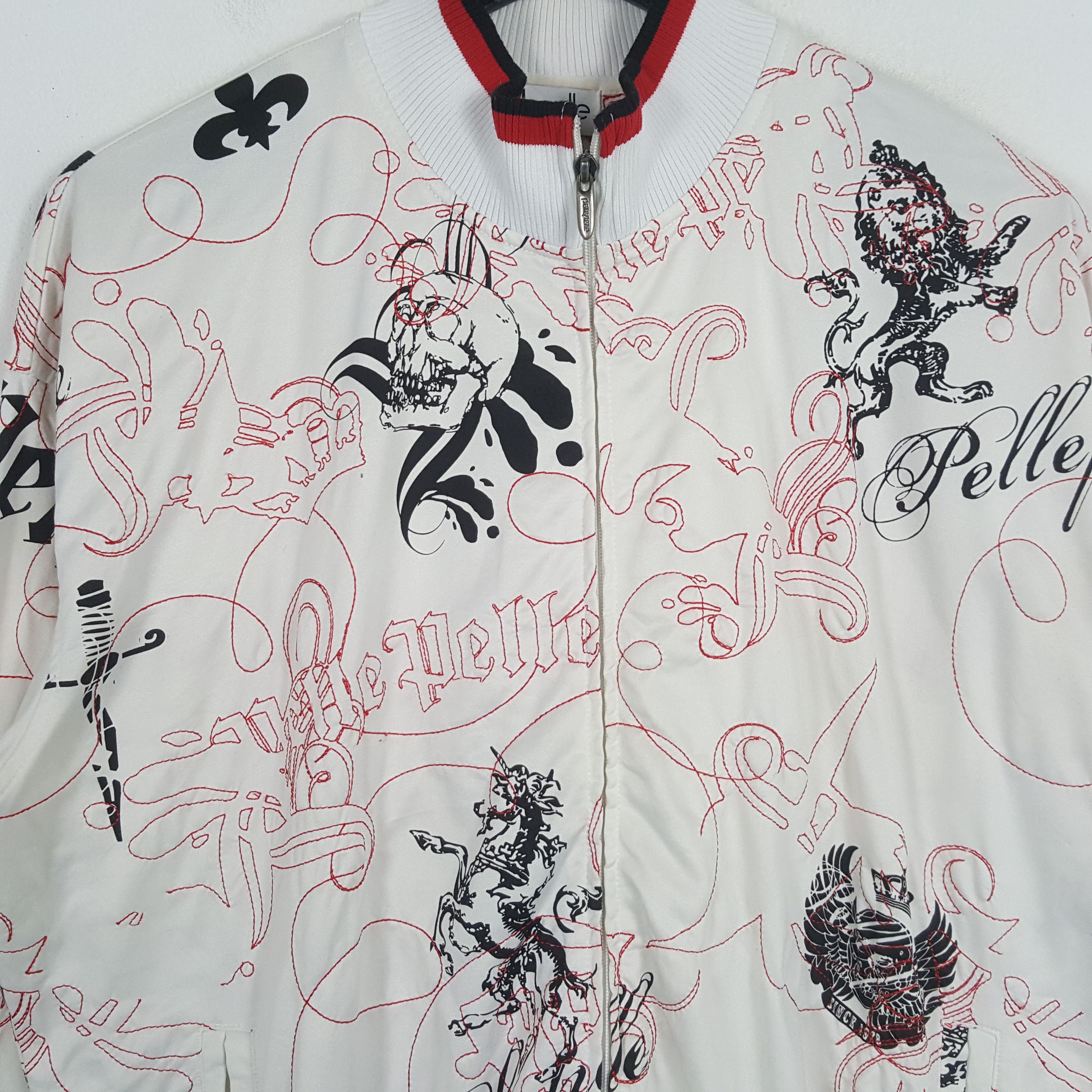 Pelle Pelle Pelle Pelle Fashion Design Rock Punk Style Jacket Size US XXL / EU 58 / 5 - 2 Thumbnail