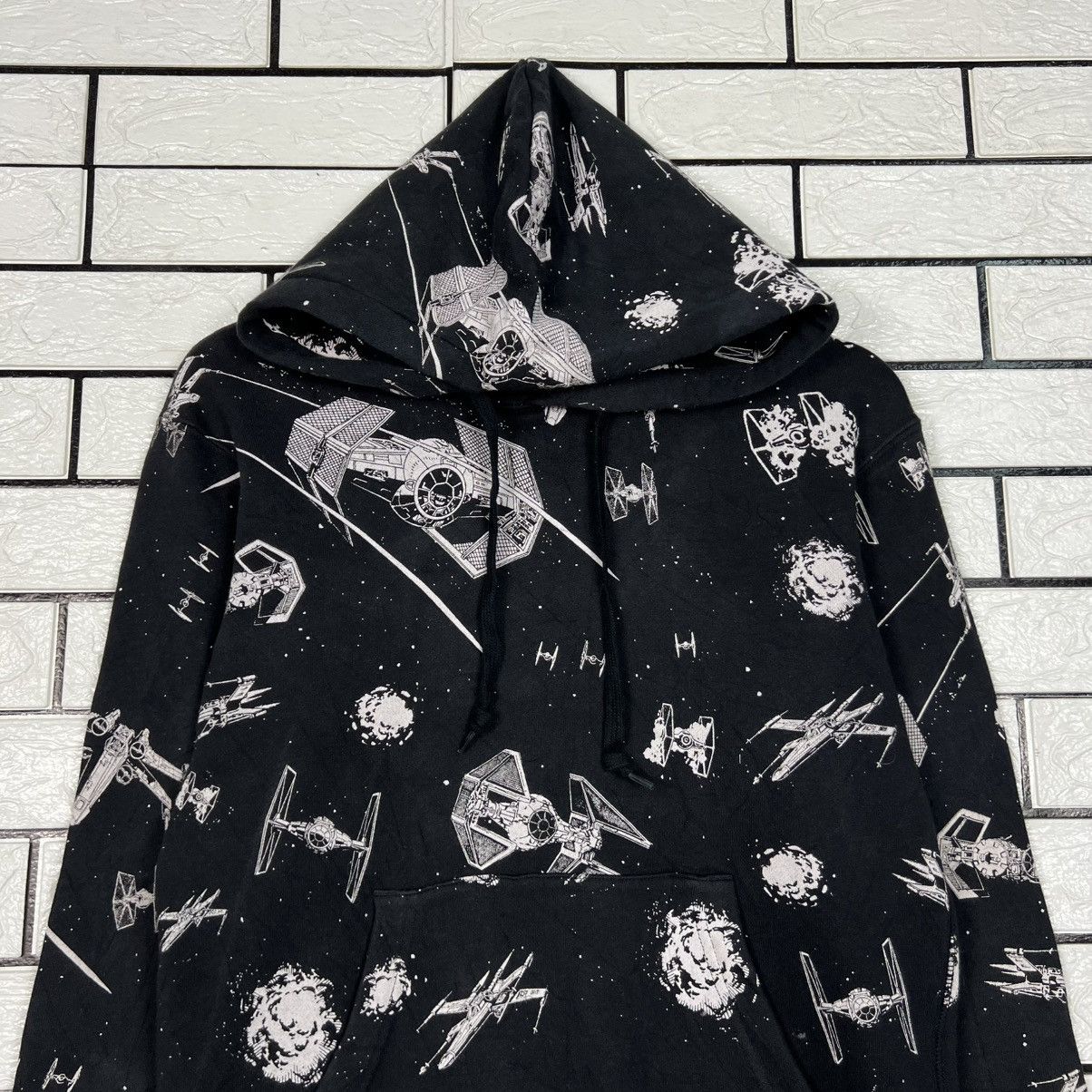 Star Wars STAR WARS Fullprint Pullover Hoodie Sweatshirt #4284-C195 Size US S / EU 44-46 / 1 - 2 Thumbnail