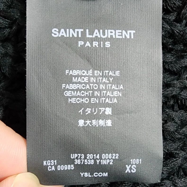 Saint Laurent Paris Saint Laurent Paris sweater 2505-Nextarrow Size US XS / EU 42 / 0 - 4 Thumbnail