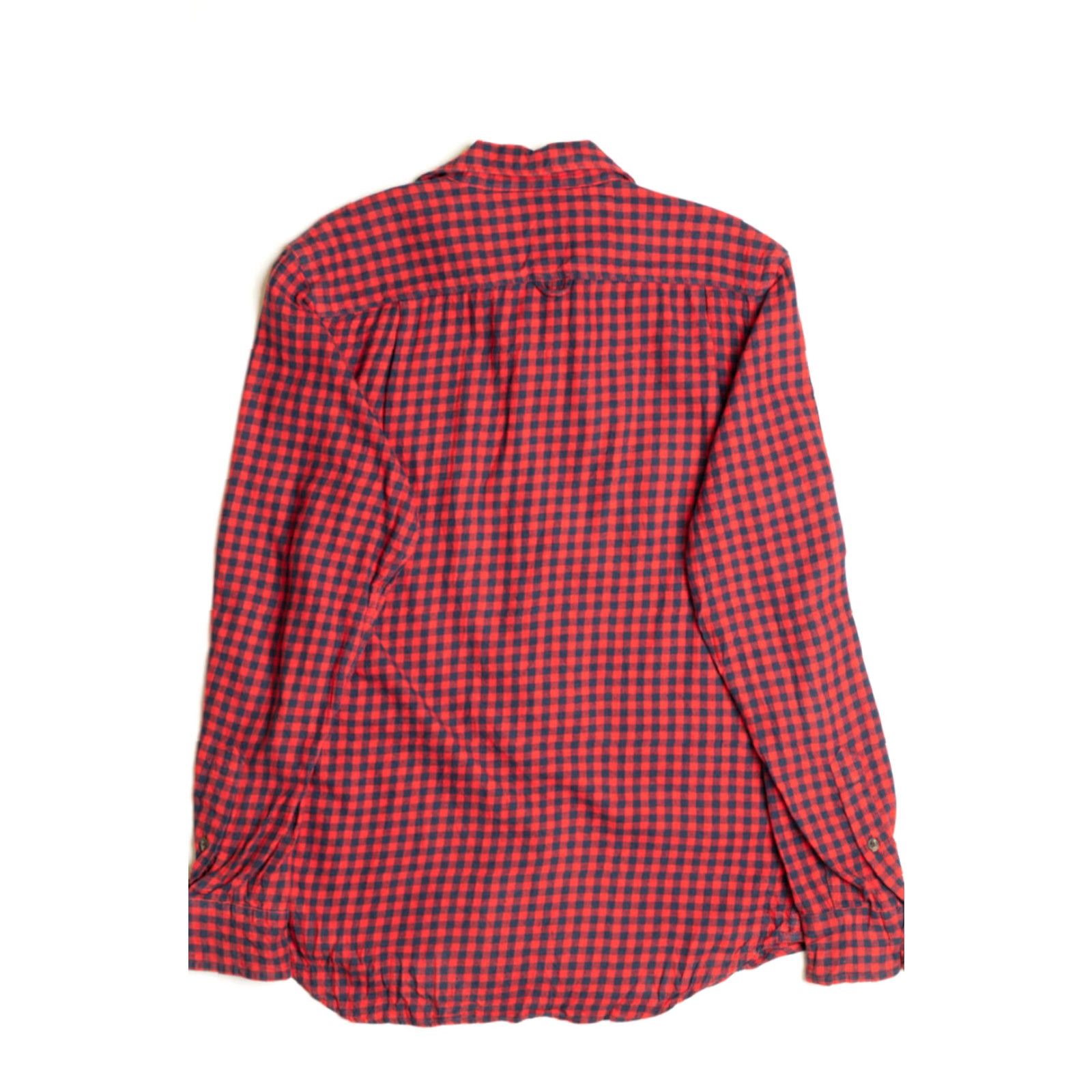 Old Navy VINTAGE Old Navy Shirt Small Red Flannel Check Plaid Button-Up Long Sleeve Mens Women None Size US S / EU 44-46 / 1 - 3 Thumbnail