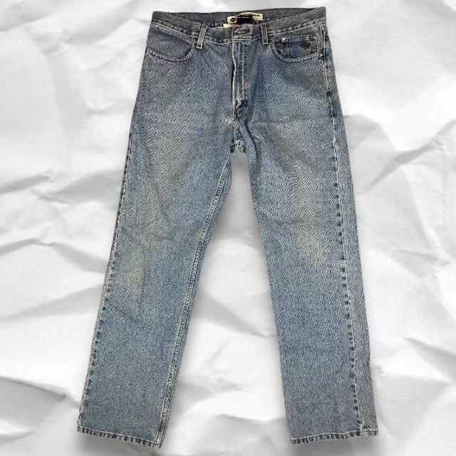 Harley Davidson Harley Davidson light wash straight leg jeans Size US 36 / EU 52 - 2 Thumbnail