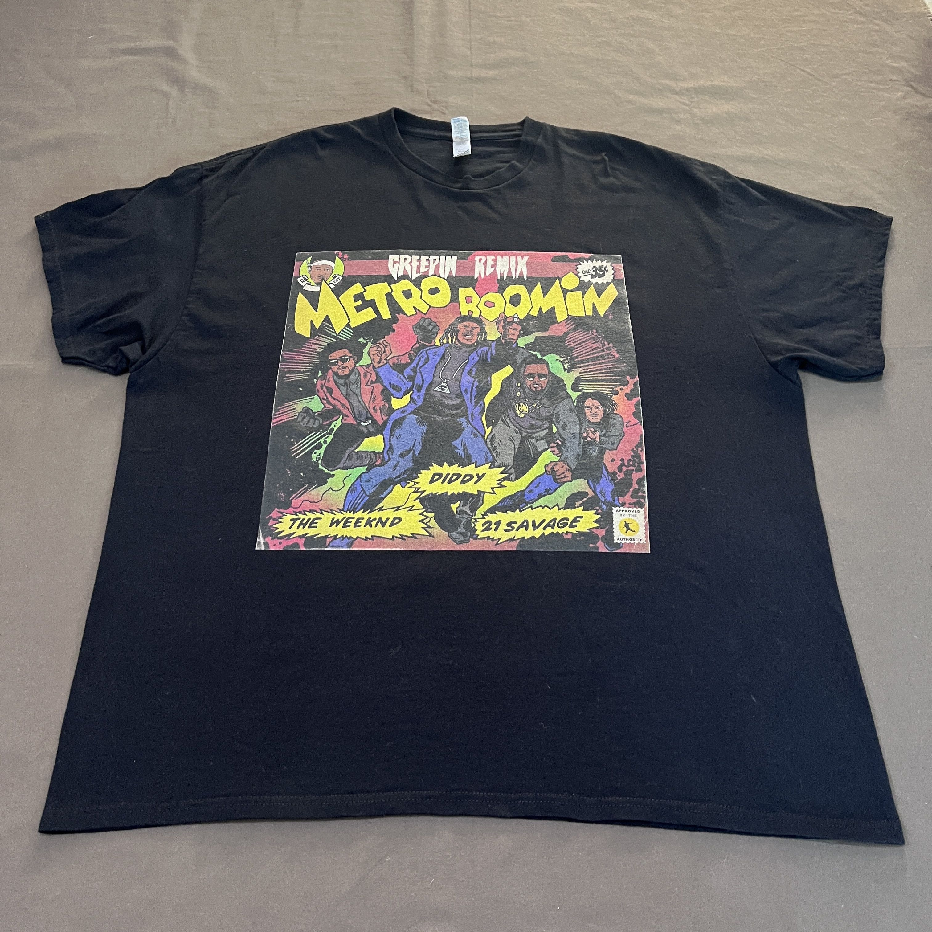 21 Savage × Metro Boomin × The Weeknd Creepin Remix Metro Boomin The Weeknd Diddy 21 Savage Diddy Size US XXL / EU 58 / 5 - 2 Thumbnail
