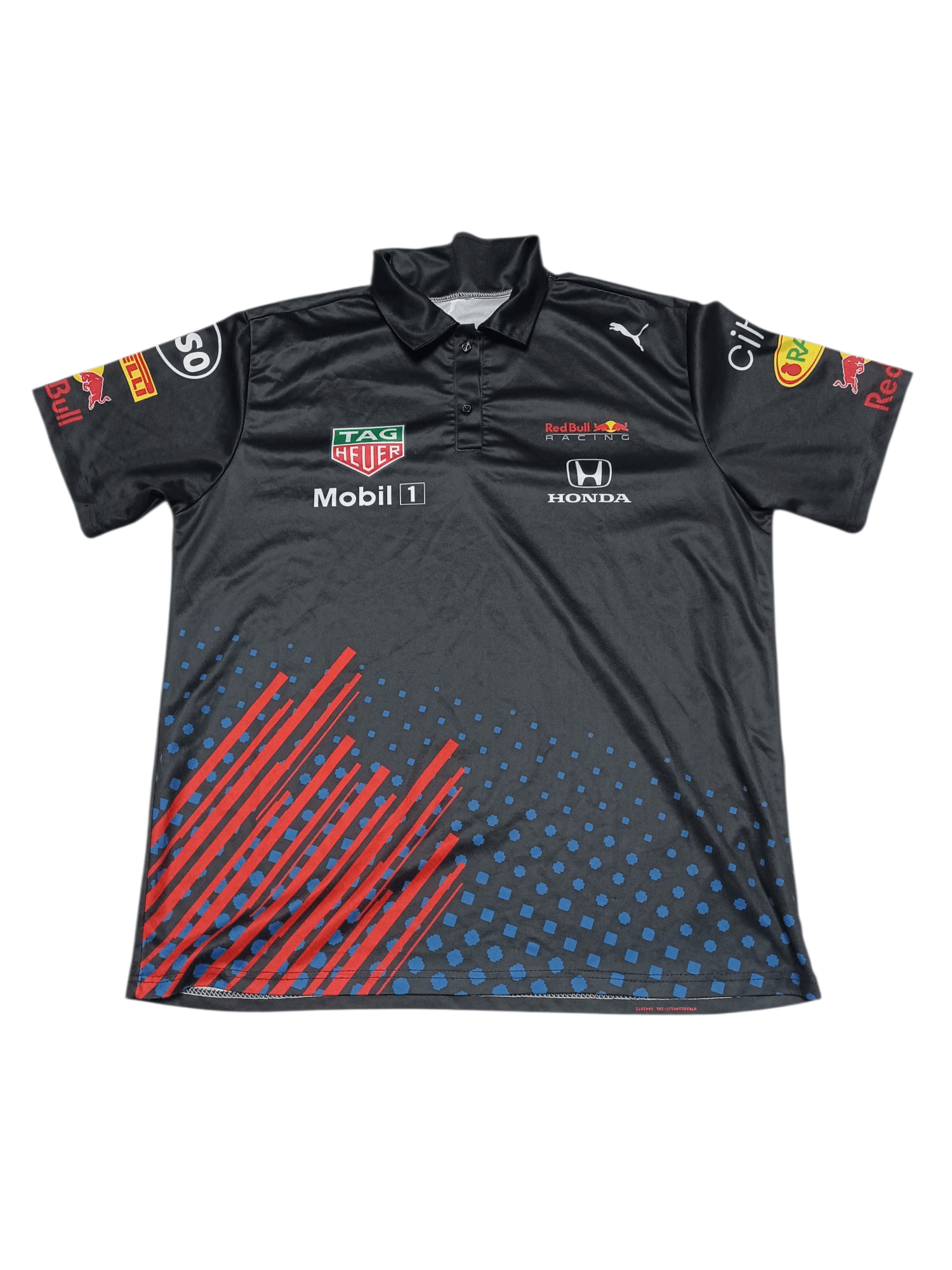 Puma × Red Bull RACING PUMA RED BULL FORMULA 1 POLO JERSEY TEE Size US XXL / EU 58 / 5 - 1 Thumbnail