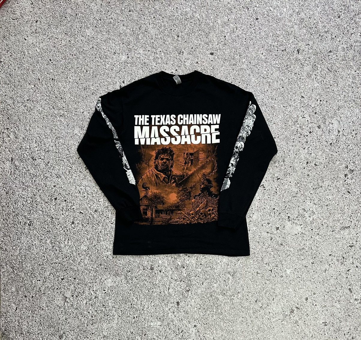 Other Movie Game The Texas Chains Saw Massacre Long Sleeve T-Shirt Size US M / EU 48-50 / 2 - 2 Thumbnail