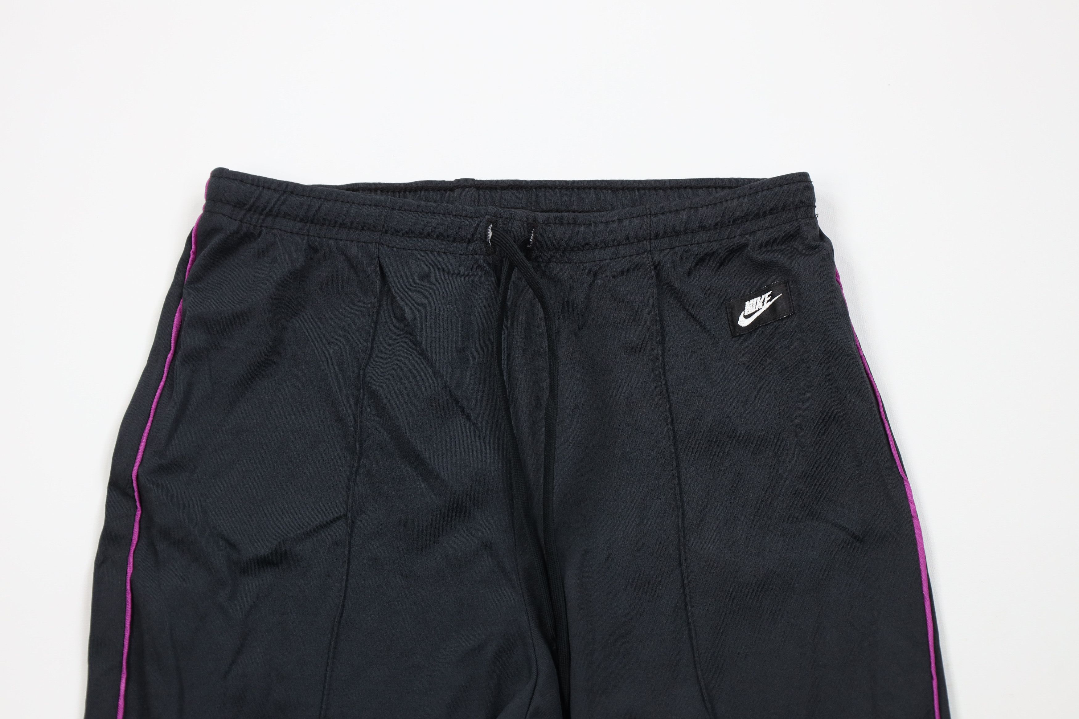 Nike Vintage 80s 90s Nike Box Logo Stirrup Leggings Pants USA Size 26" / US 2 / IT 38 - 2 Thumbnail