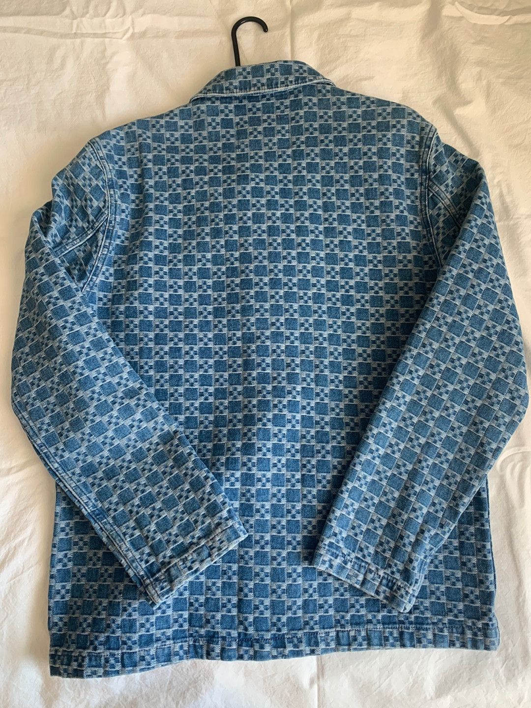 Sandro Square Cross Denim Chore Coat Size US L / EU 52-54 / 3 - 4 Thumbnail