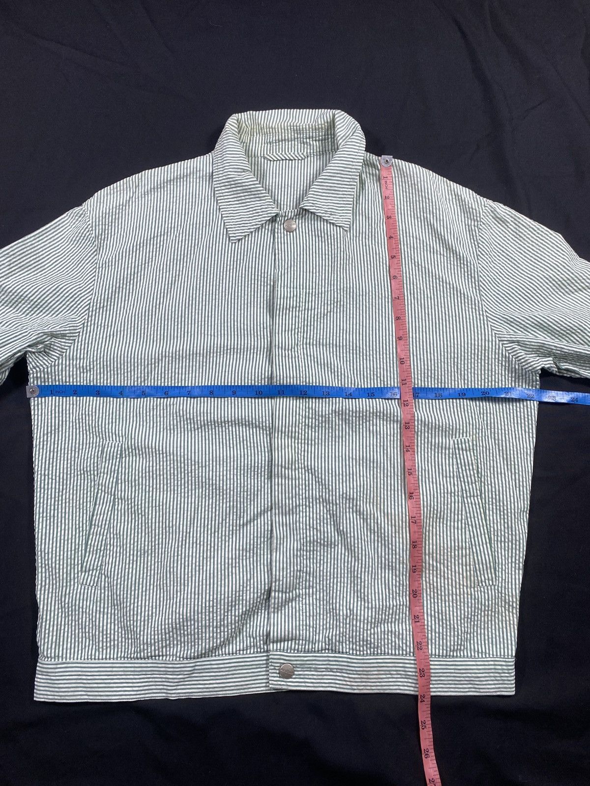Jil Sander Jilsander Hikory Stripe Jacket Size US L / EU 52-54 / 3 - 11 Thumbnail
