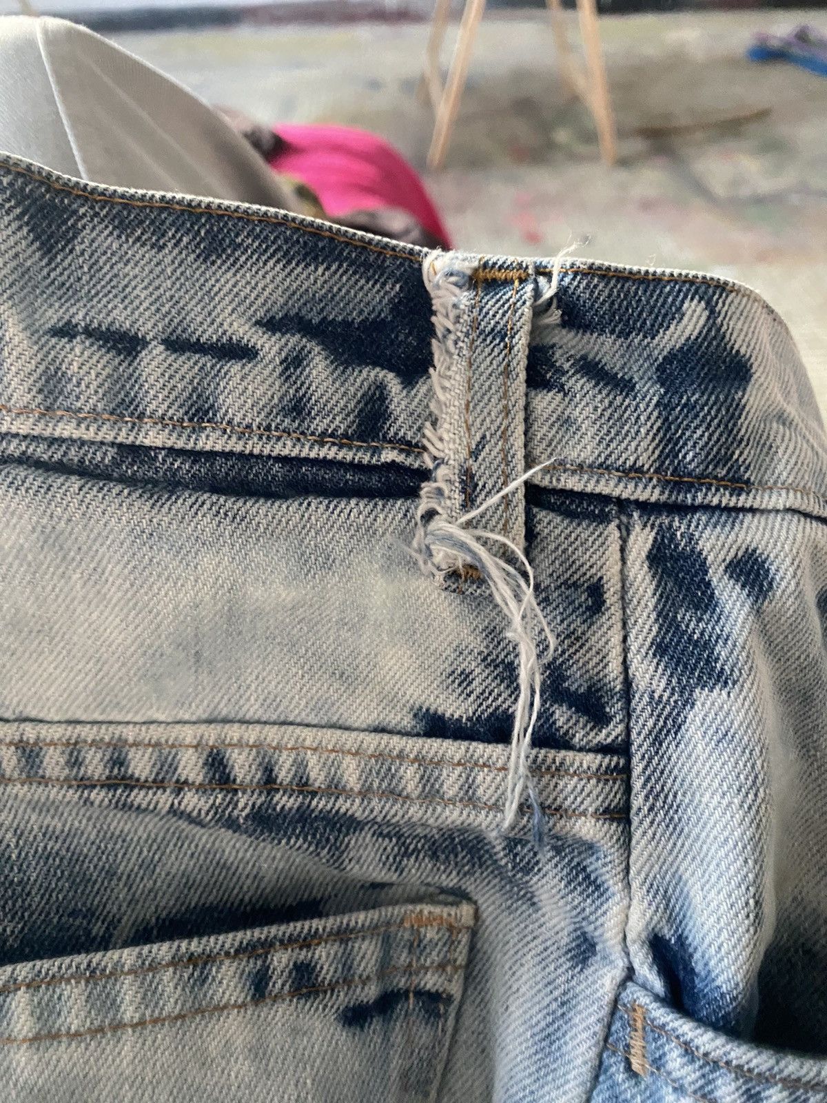 Levi's Vintage Clothing Very rare designer Levis trousers with orange label Size 25" / US 0 / IT 36 - 5 Thumbnail
