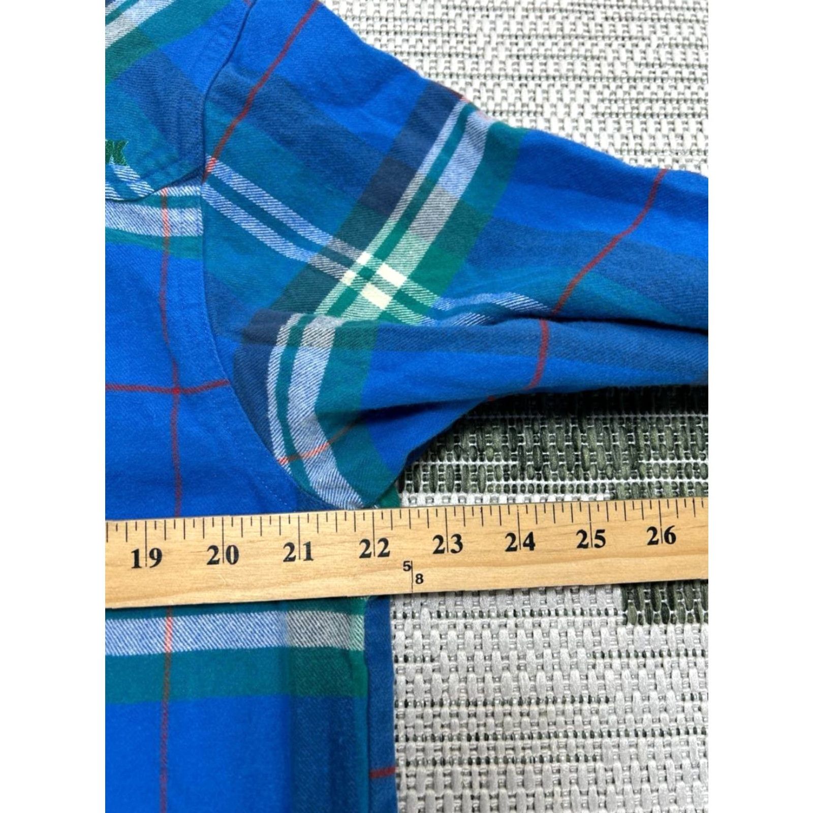 Mountain Khakis VINTAGE Mountain Khakis Shirt Men L Blue Plaid Cotton Pocket Details Classic Size US L / EU 52-54 / 3 - 6 Thumbnail
