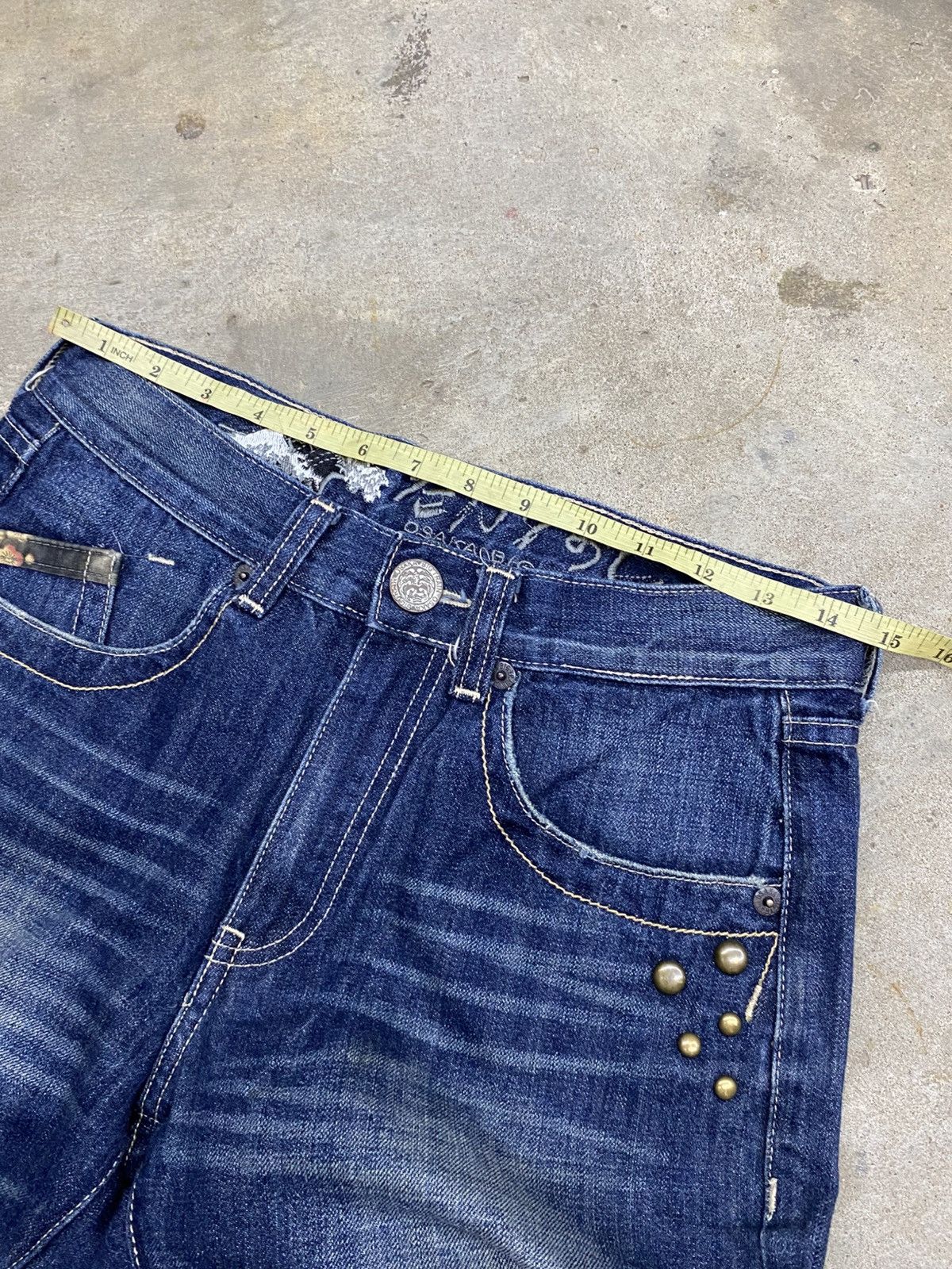 If Six Was Nine × Le Grande Bleu (L.G.B.) 💥bindding offer💥 japan grunge bigtrain jeans pant Size US 29 - 11 Thumbnail