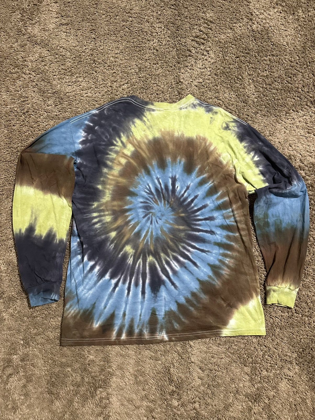 Gildan Vintage Tie-Dye “green & blue” shirt 00s size Xl Size US XL / EU 56 / 4 - 5 Thumbnail