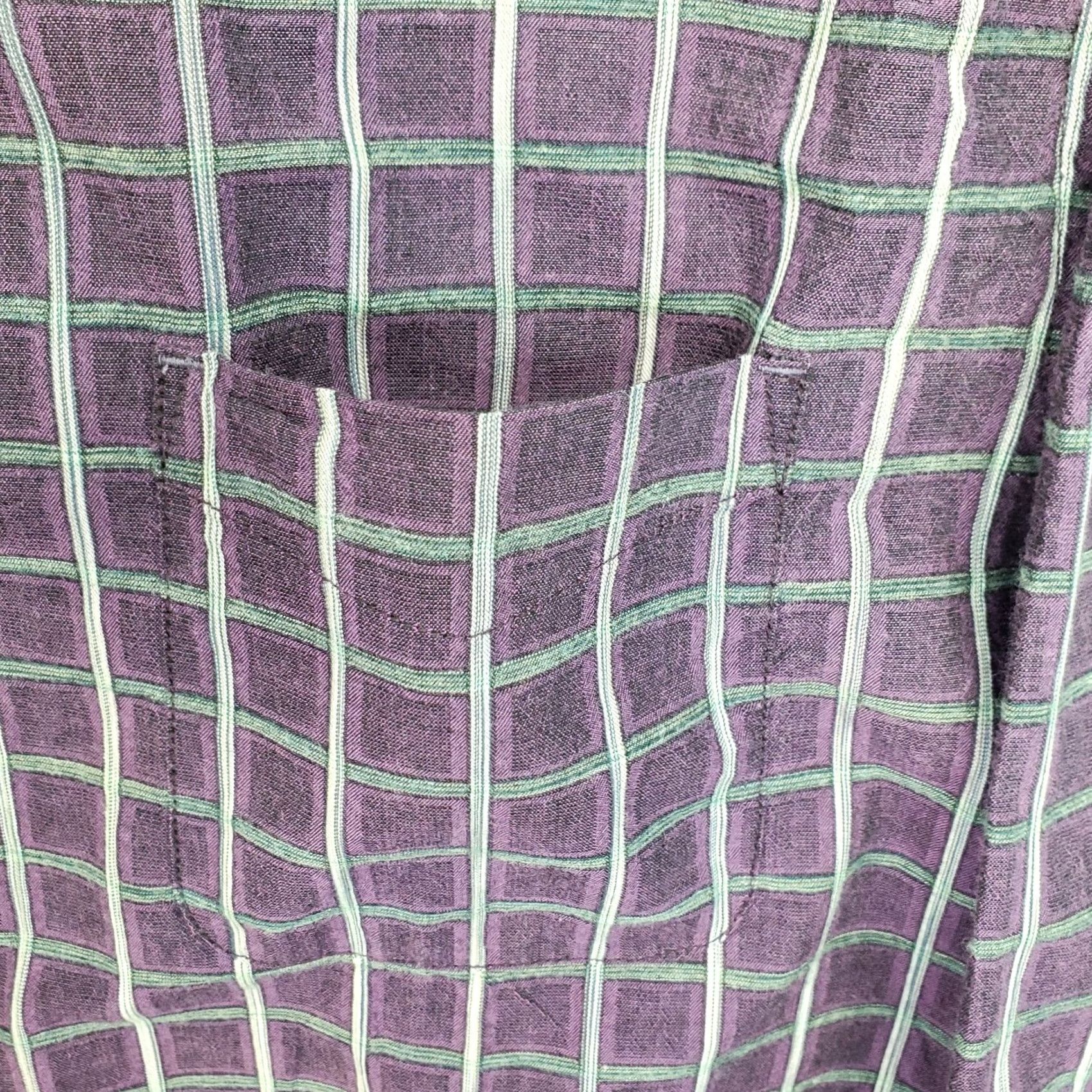 The Territory Ahead Territory Ahead Shirt Mens XL Multi Plaid Regular Button-Up Long Sleeve EUC Size US XL / EU 56 / 4 - 8 Thumbnail