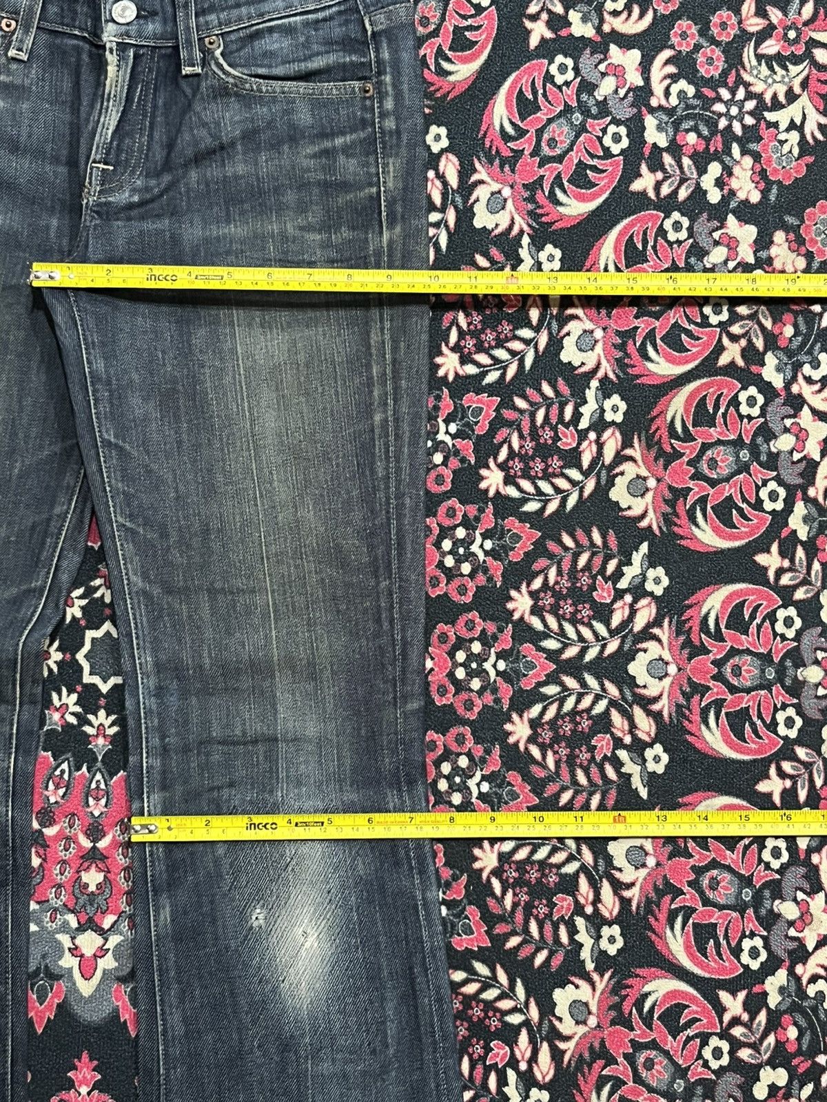 7 For All Mankind 7 For All Mankind Dark Blue Washed Flare Jeans Size 26" / US 2 / IT 38 - 14 Thumbnail