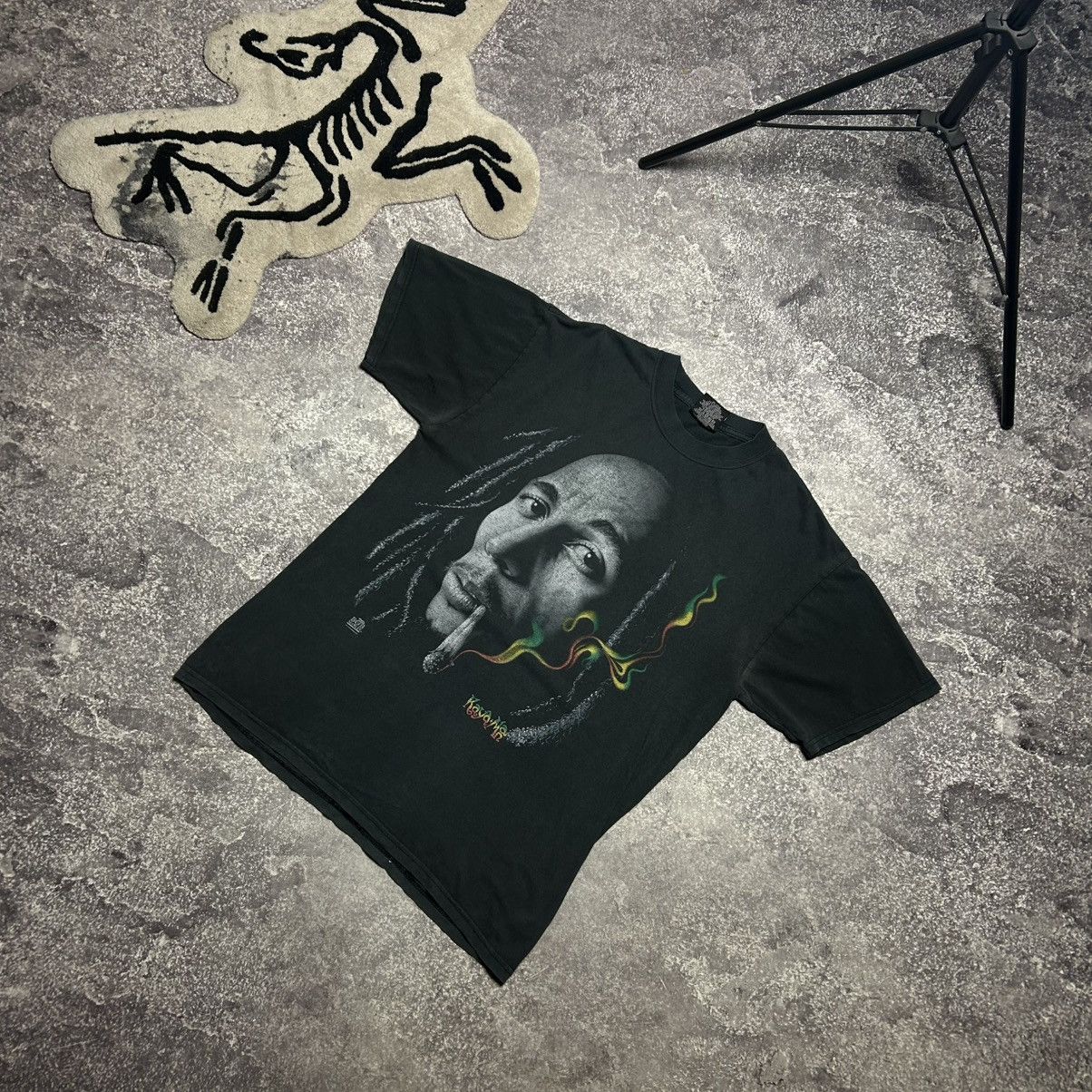 Bob Marley Vintage Bob Marley Zion tag 1990’s big logo band tee size L Size US L / EU 52-54 / 3 - 1 Thumbnail