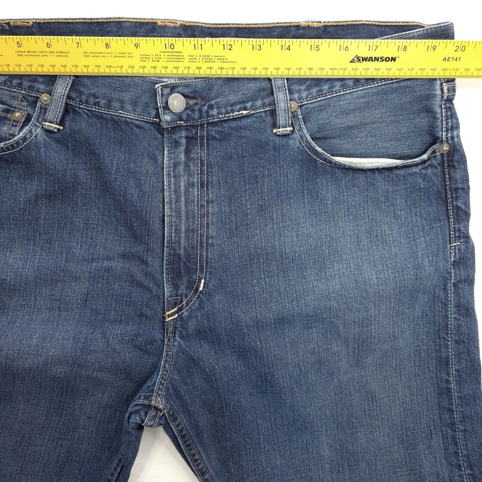Polo Ralph Lauren Polo Ralph Lauren 867 Jeans Mens 38x31 Blue Classic Fit Size US 38 / EU 54 - 4 Thumbnail