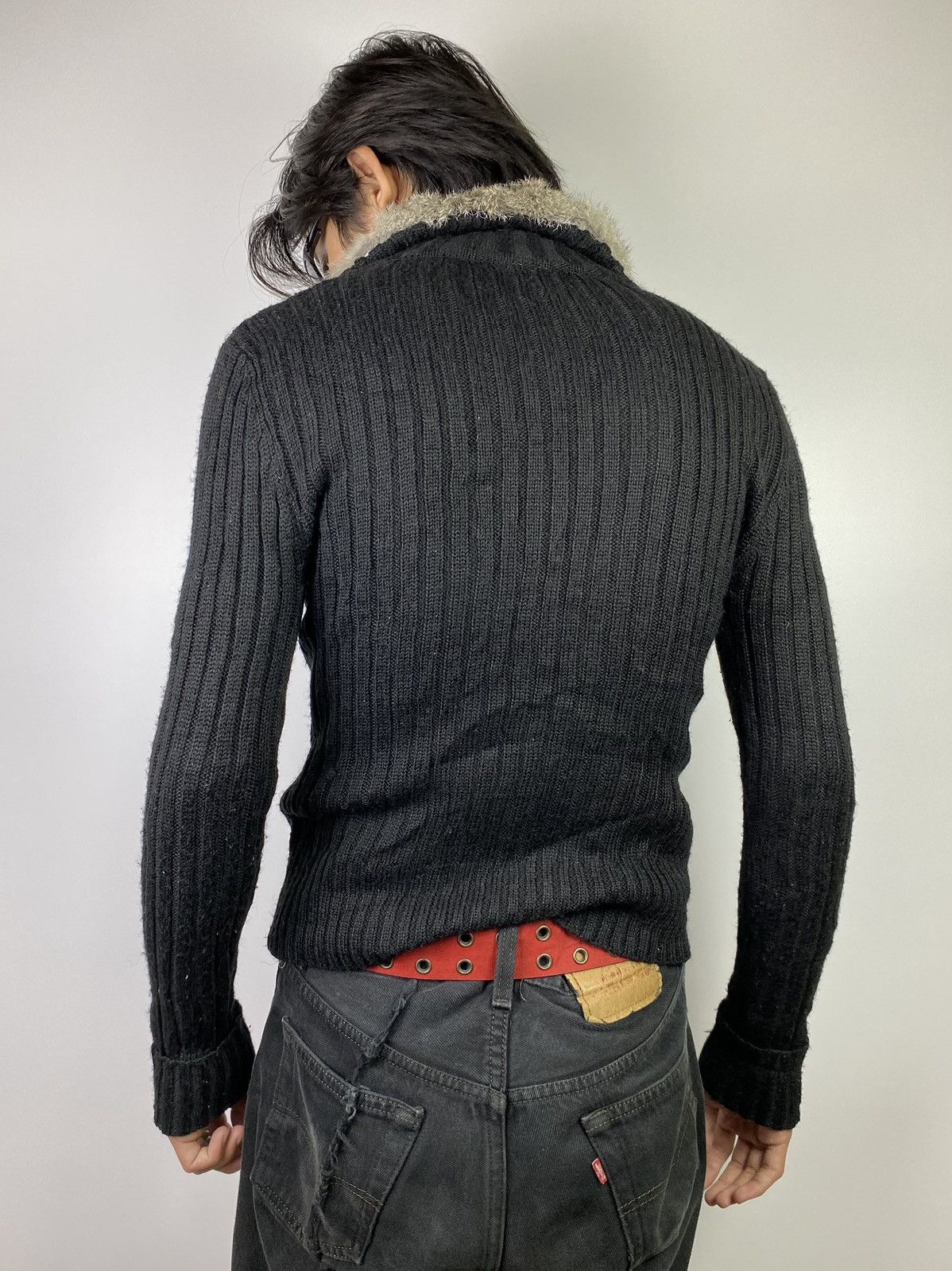 Japanese Brand Fur knitted leon basic ifsixwasnine gothic style Size US S / EU 44-46 / 1 - 6 Thumbnail