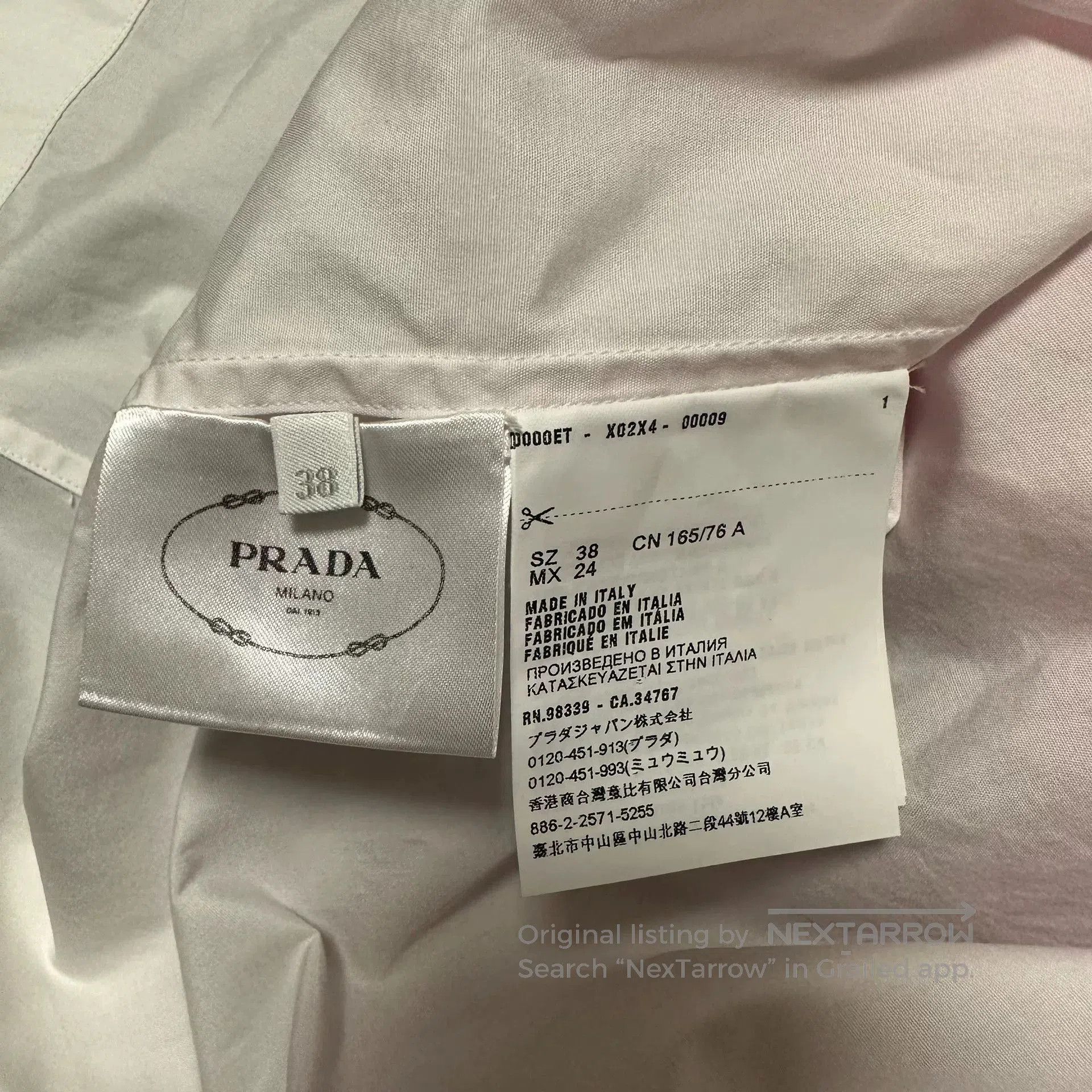 Prada Prada Valentine's Limited Heart Slogan Shirt. Size S / US 4 / IT 40 - 6 Thumbnail