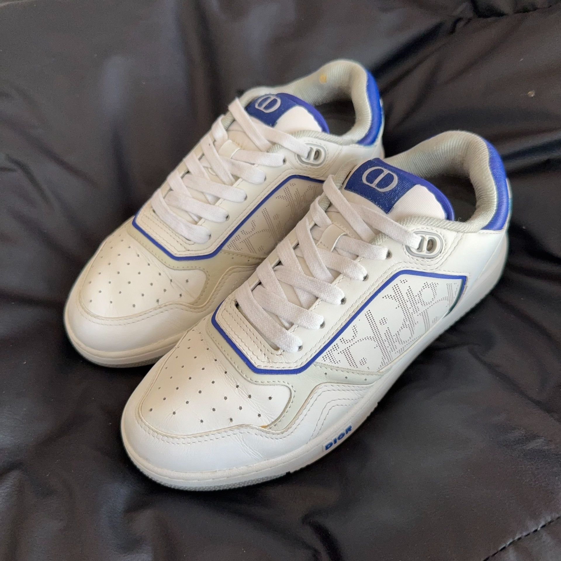 Dior Dior Blue Lowtop Sneakers 38 Women Size US 7.5 / IT 37.5 - 1 Thumbnail