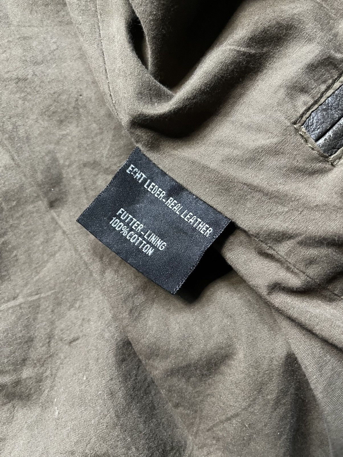 Other Dark olive Napoleon leather jacket Size US M / EU 48-50 / 2 - 8 Thumbnail