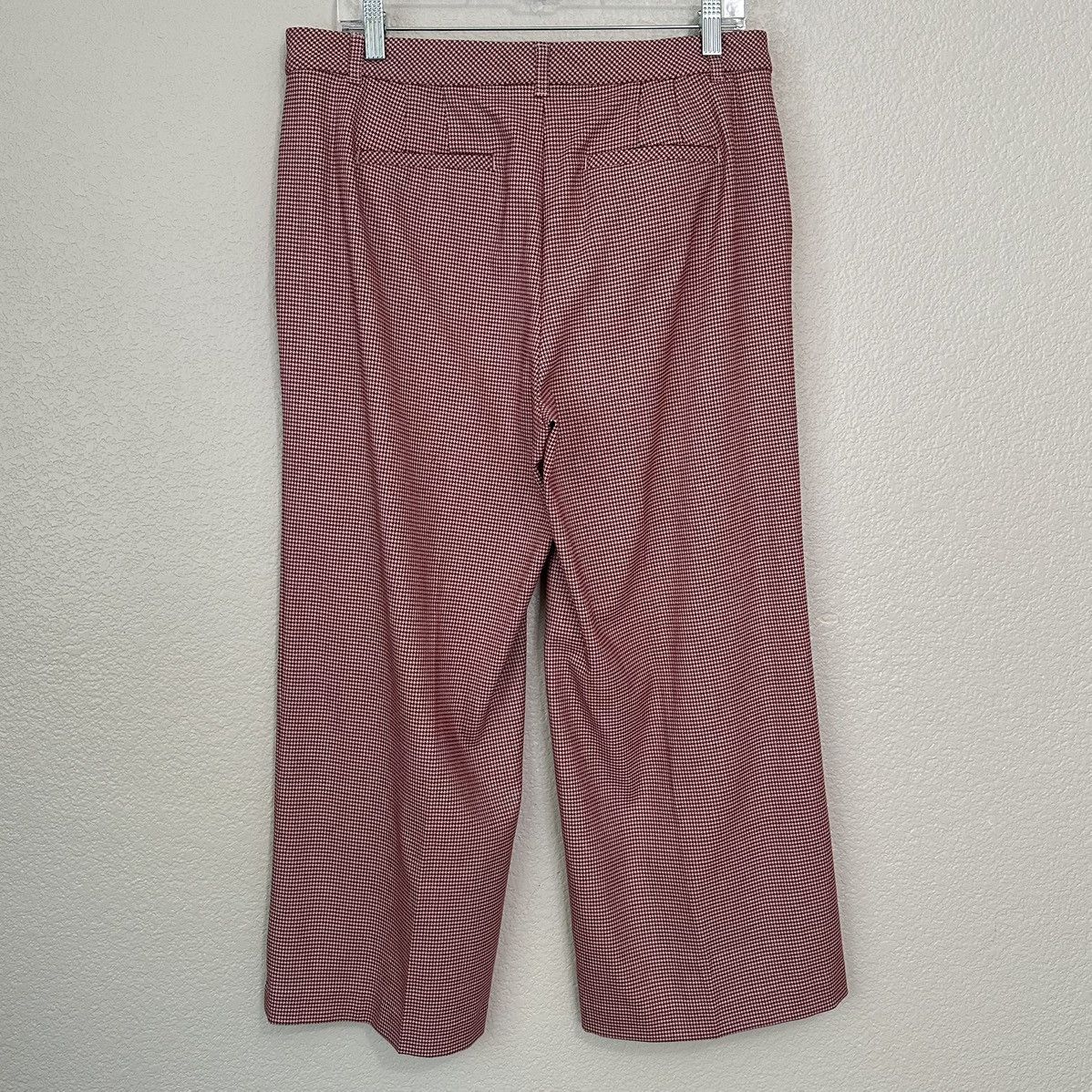 Other NWT J. Jill Houndstooth Wide Leg Crop Pants Size 34" / US 12 / IT 48 - 7 Thumbnail
