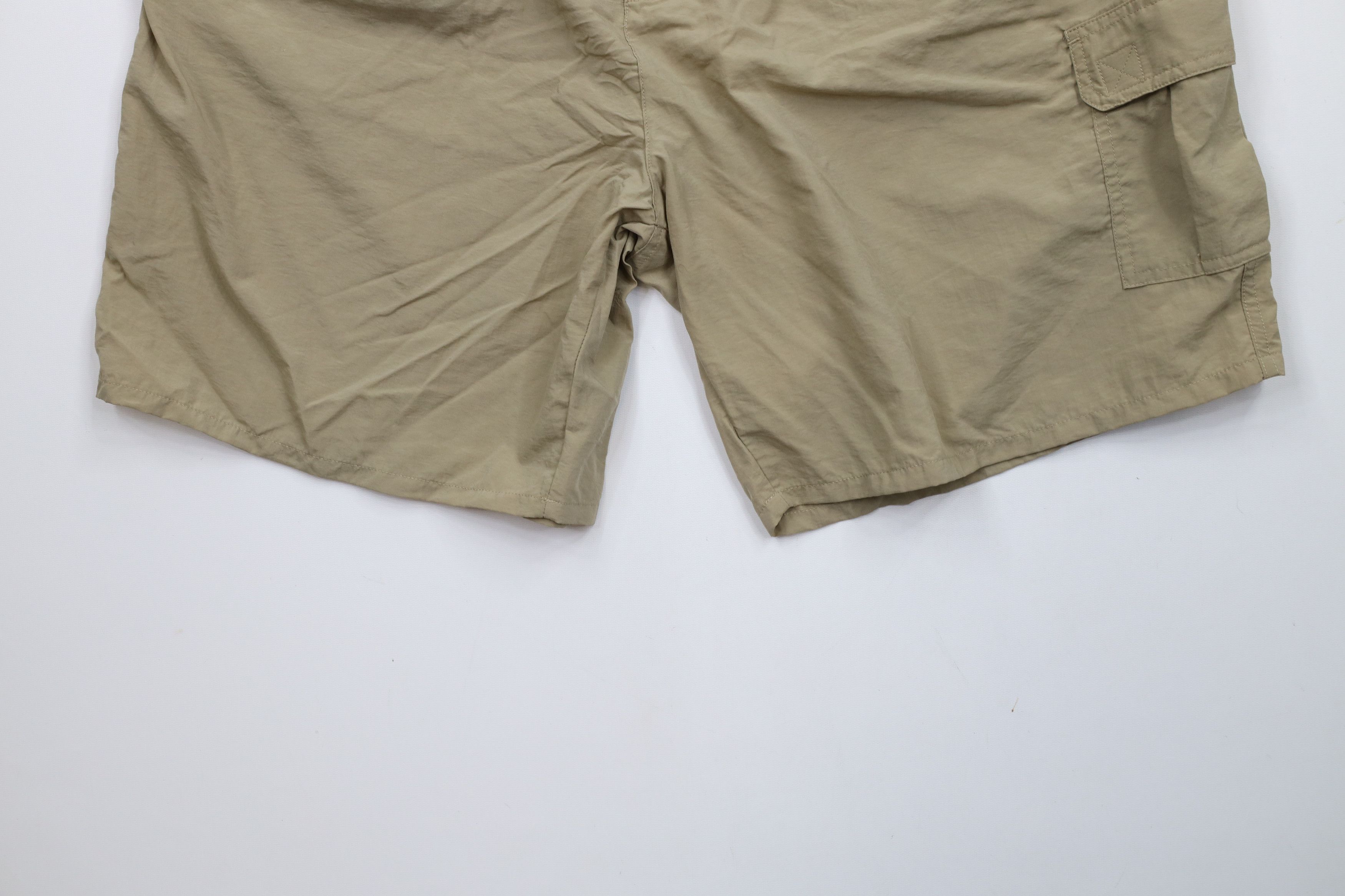 Universal Studios × Vintage Vintage 90s Universal Studios Cargo Shorts Beige Nylon Size US 38 / EU 54 - 4 Thumbnail