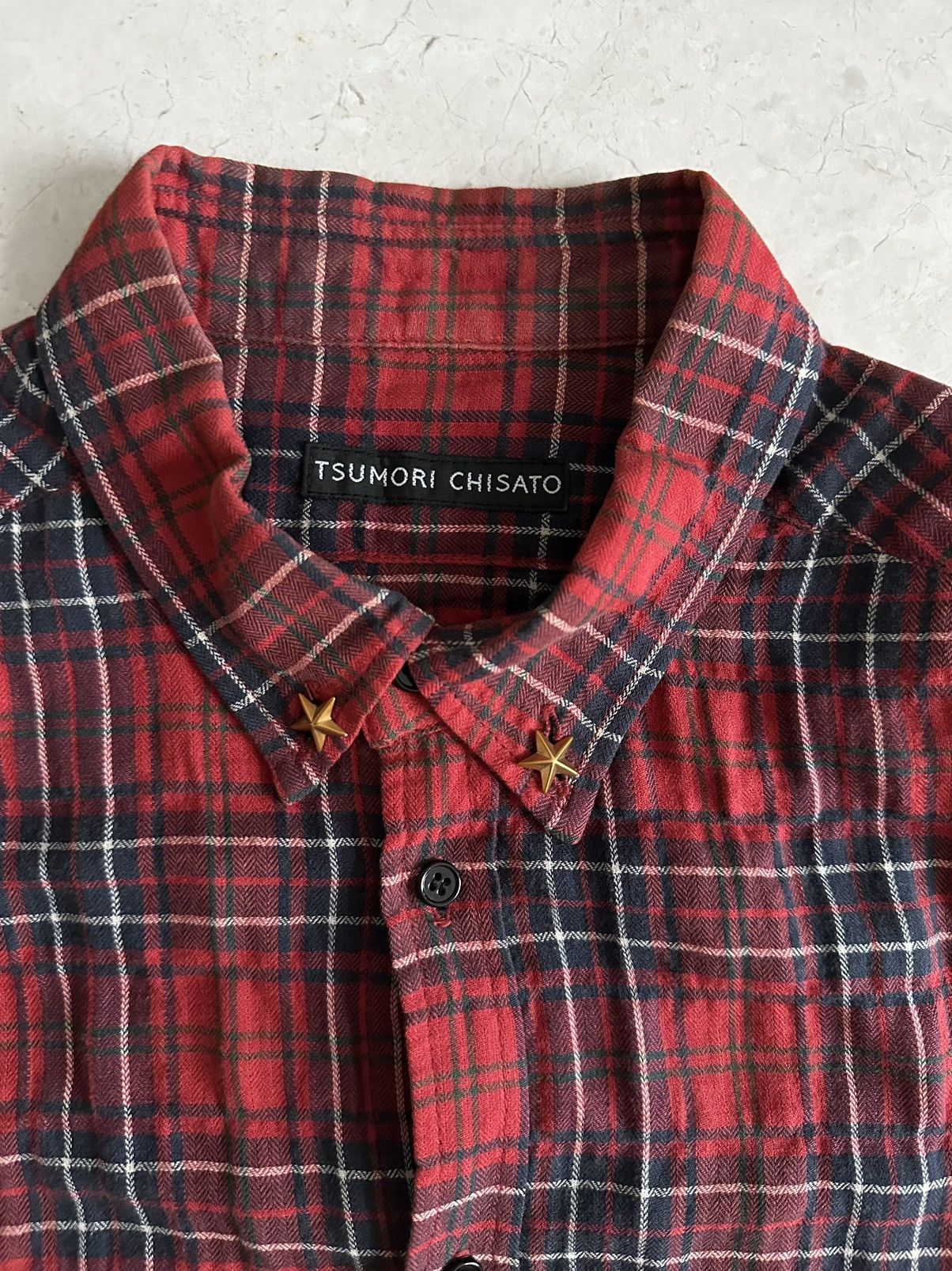 Issey Miyake Tsumori Chisato Tartan Plaid Shirt Size US S / EU 44-46 / 1 - 3 Thumbnail
