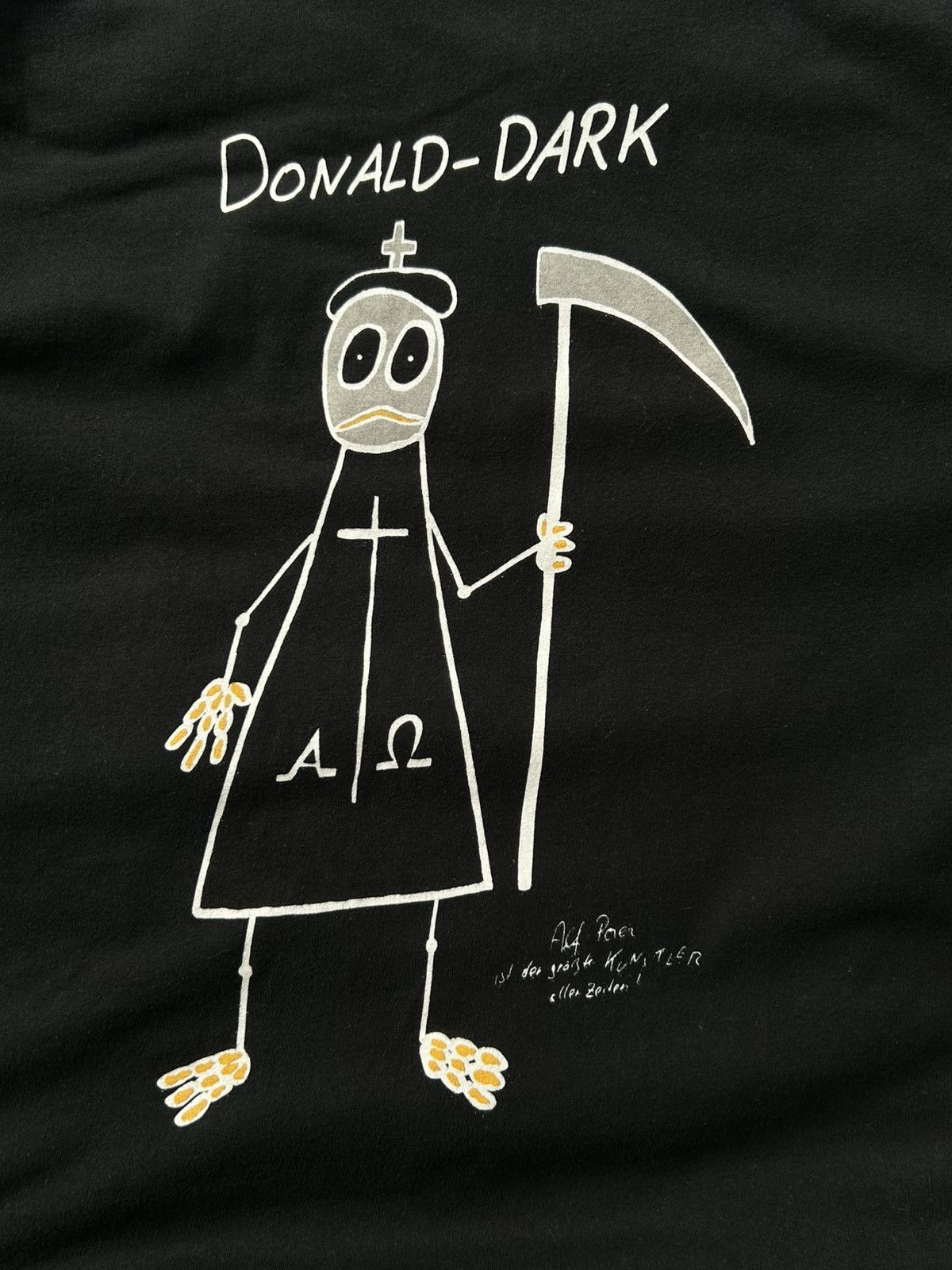Japanese Brand Alf Poier Shirt Donald Dark tee vintage large anarchy Size US L / EU 52-54 / 3 - 5 Thumbnail