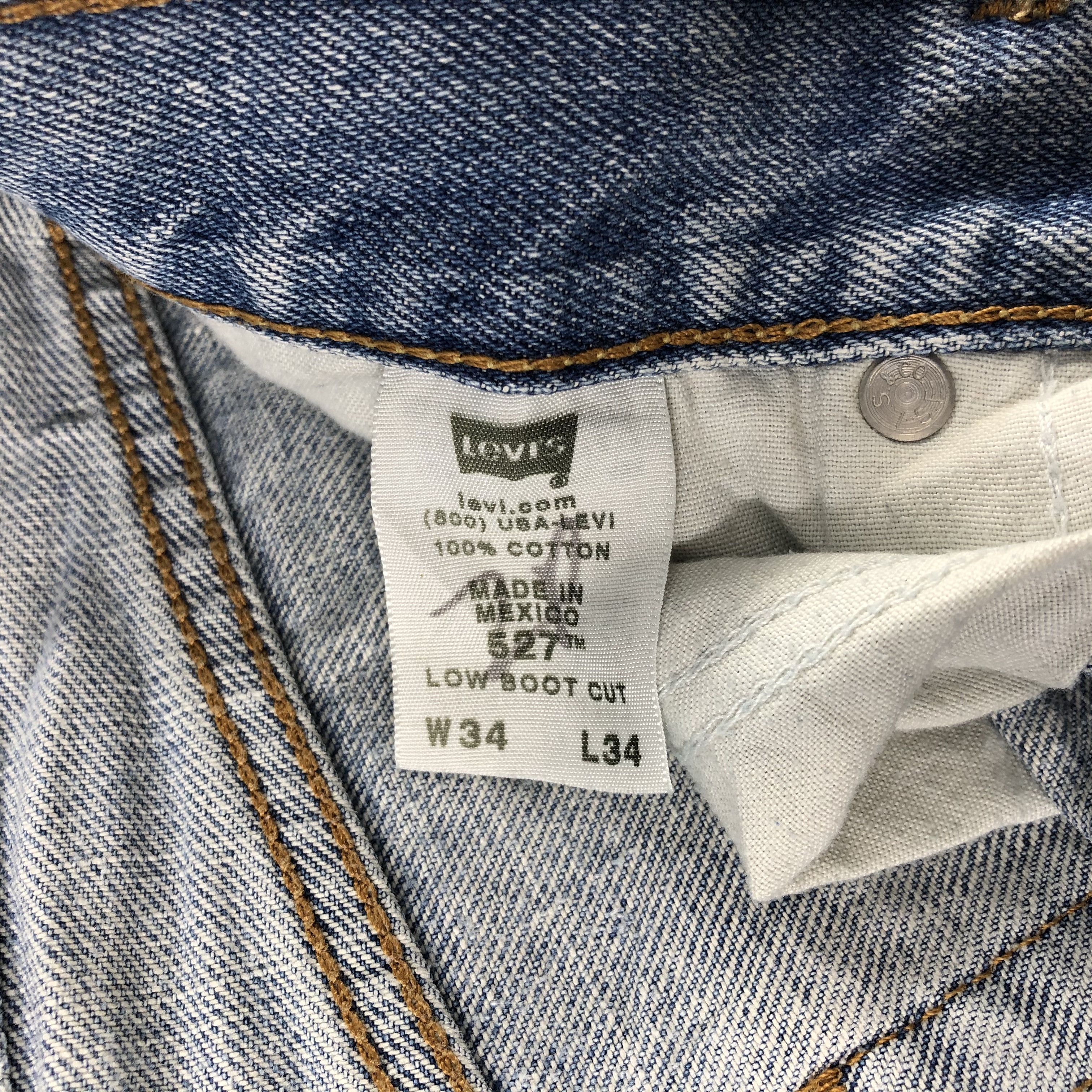 Levi's × Vintage Vintage Ripped Levis 527 Flare Jeans-JM3178 Size US 35 - 12 Thumbnail