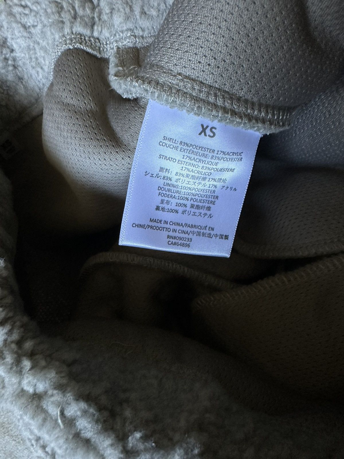 Essentials × FOG × Fear of God NEW Fear Of God Essentials Relaxed Polar Fleece Pant Size US 29 - 15 Thumbnail