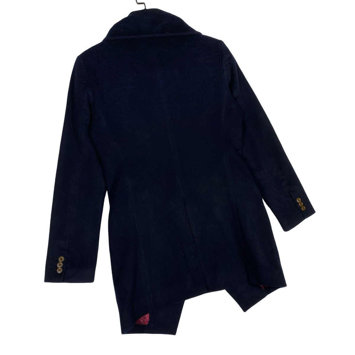 Vivienne Westwood Vivienne Westwood MAN Asymmetrical Navy Wool Coat Size US M / EU 48-50 / 2 - 9 Thumbnail