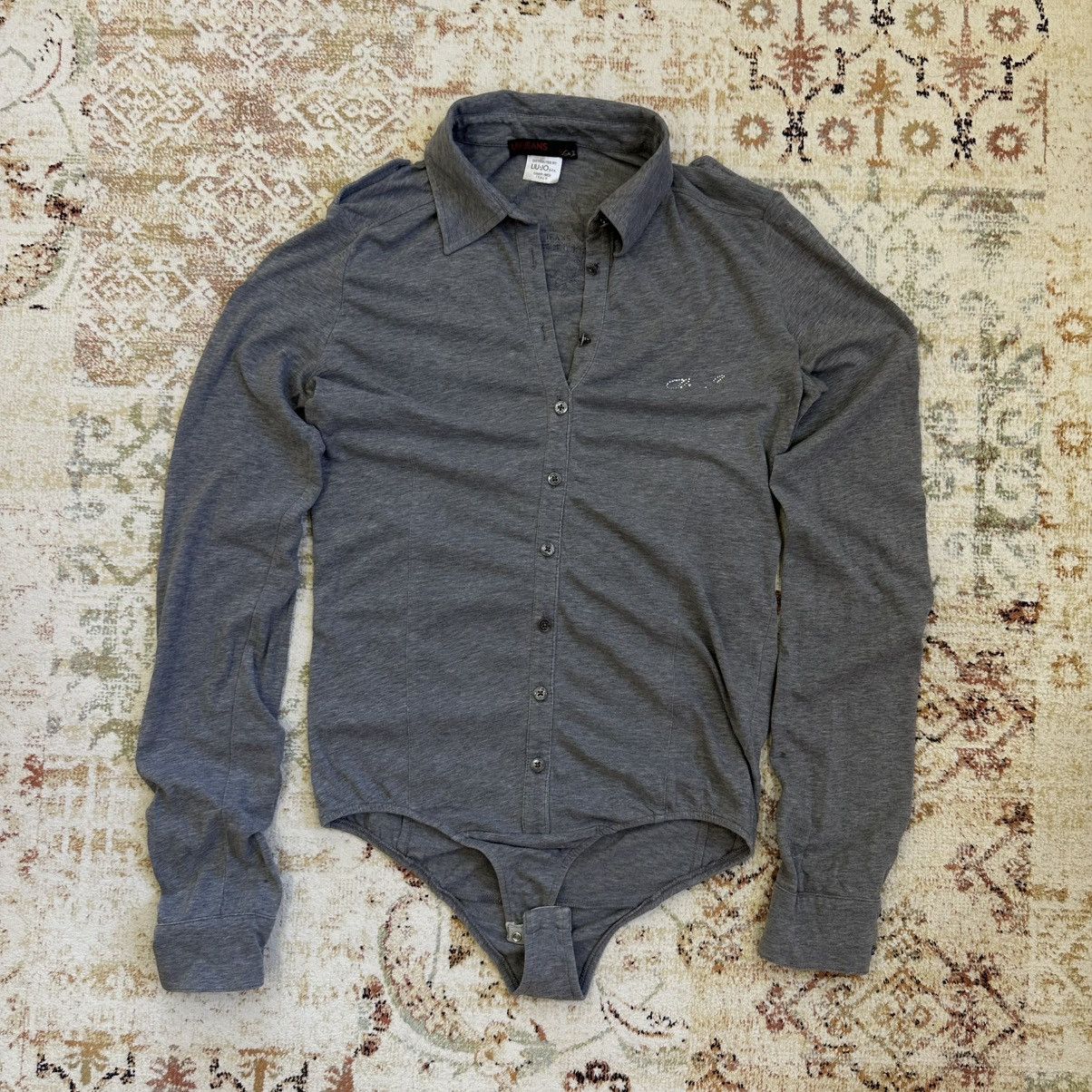 Japanese Brand × Vintage Vintage Liu Jo Long-sleeve T-shirts Grunge If Six Was Nine Size S / US 4 / IT 40 - 1 Thumbnail
