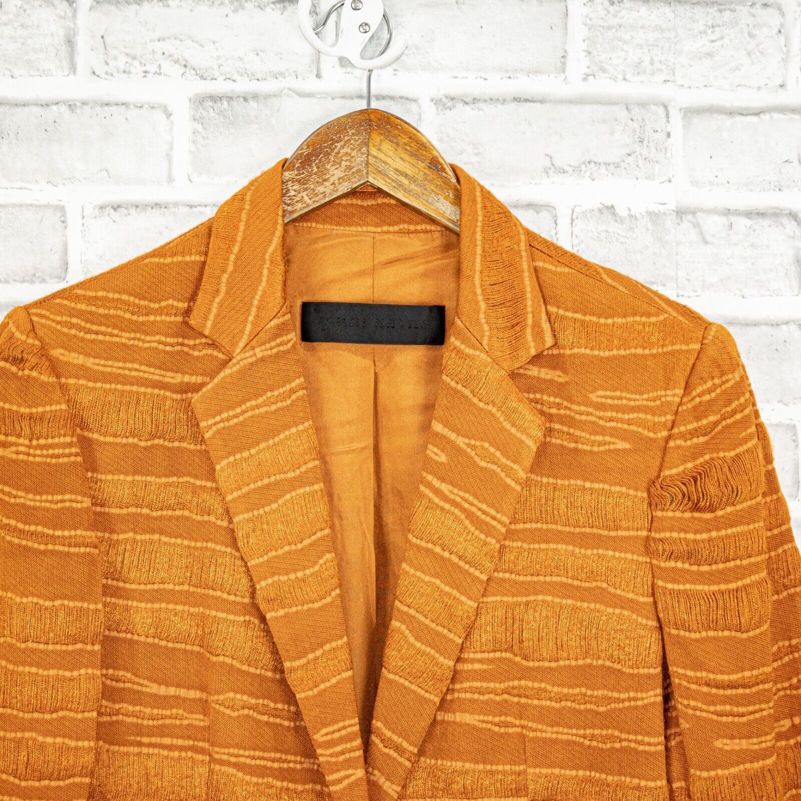 Other JENNI KAYNE Blazer Jacket Thread stripes copper brown Size S / US 4 / IT 40 - 12 Thumbnail