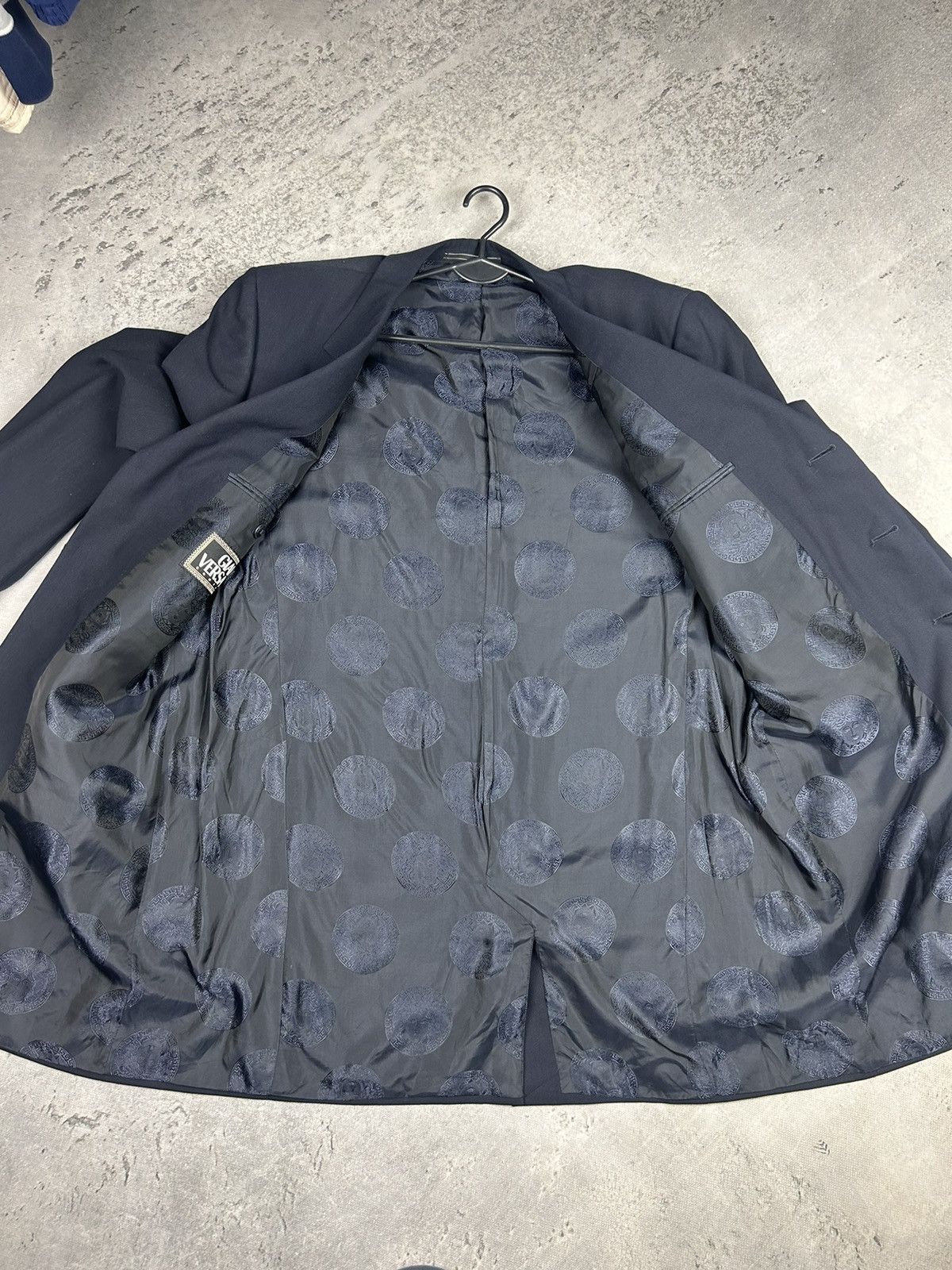 Versace × Vintage Gianni Versace Vintage 90's Belted Coat Size US XL / EU 56 / 4 - 10 Thumbnail