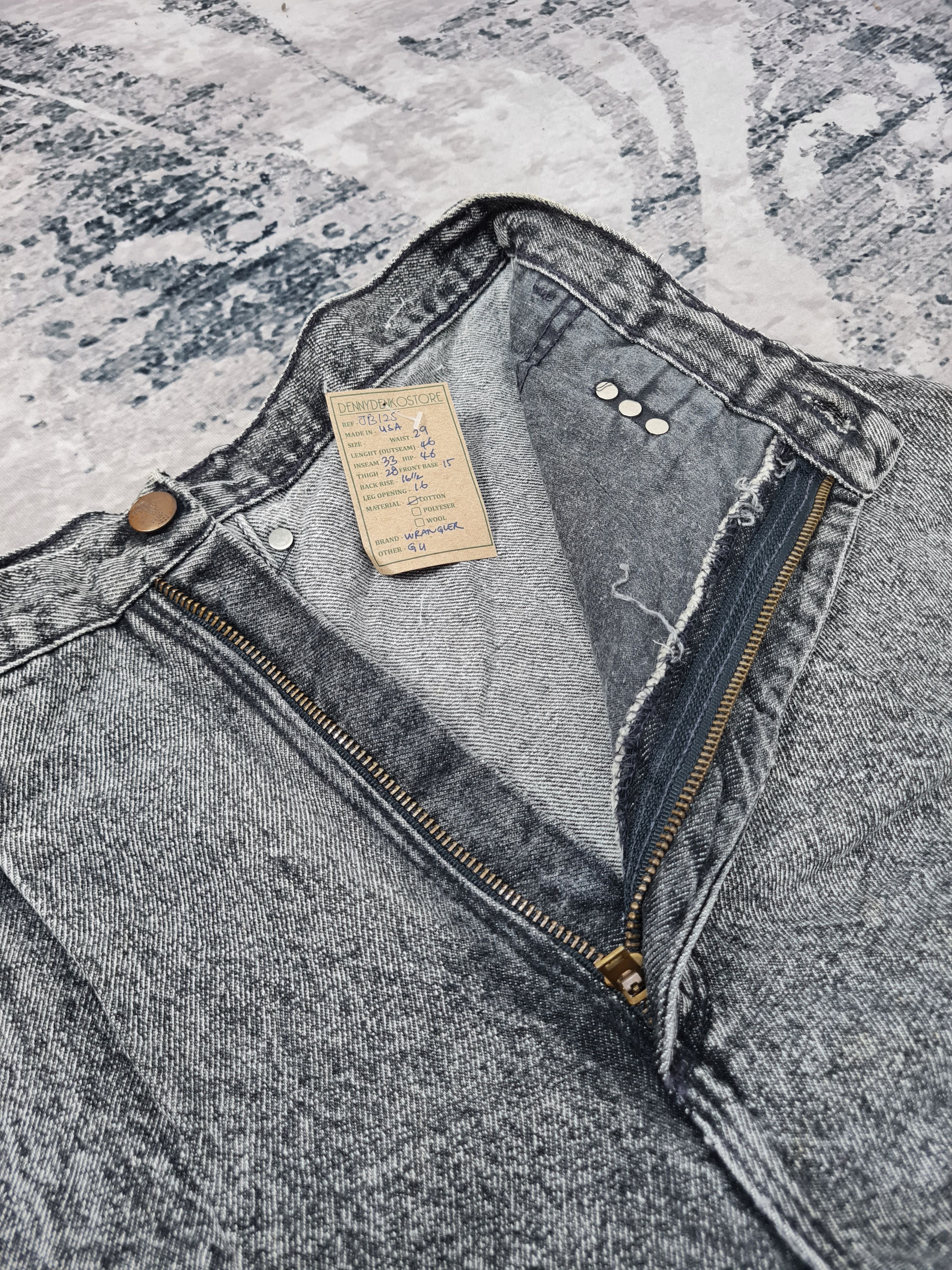 Other Vtg 80's WRANGLER Acid Wash Moms Jeans 29x33 Jeans JB0125 Size 29" - 10 Thumbnail