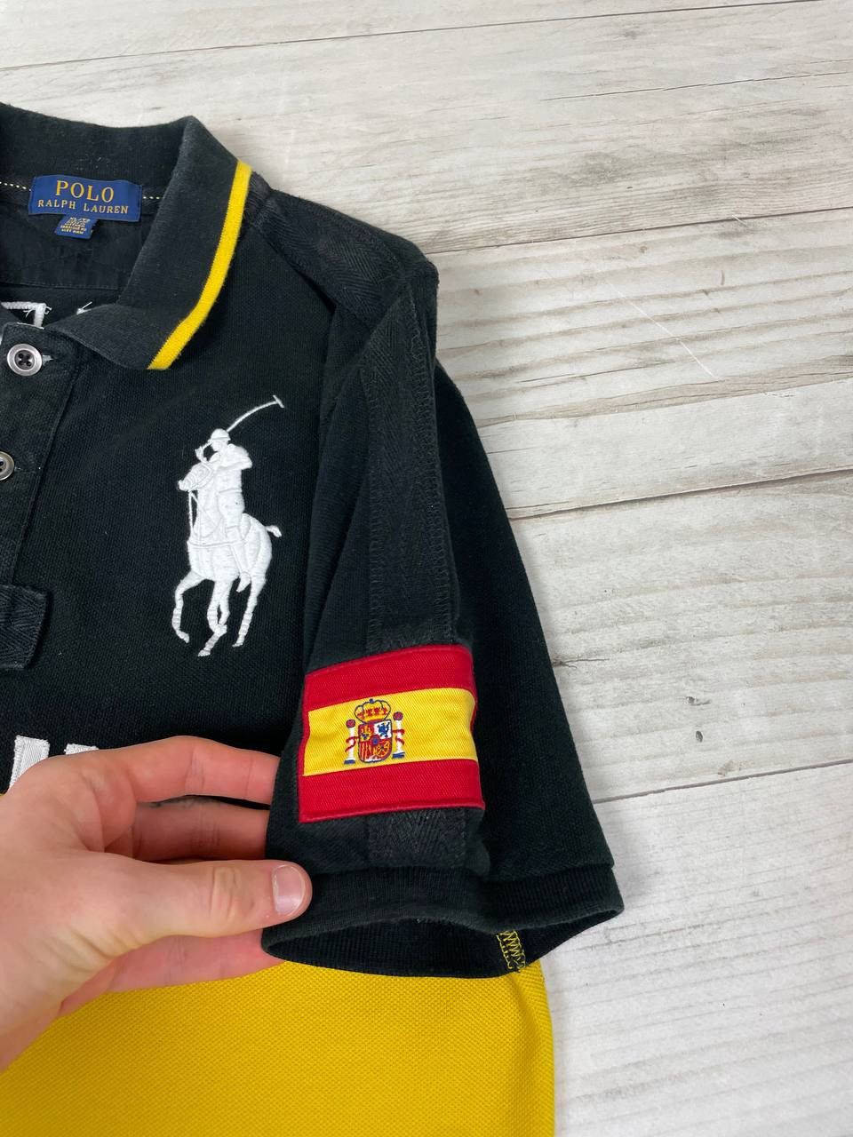 Polo Ralph Lauren Vintage Polo Ralph Lauren Spain Rugby Polo Shirt Big Pony Size US S / EU 44-46 / 1 - 4 Thumbnail