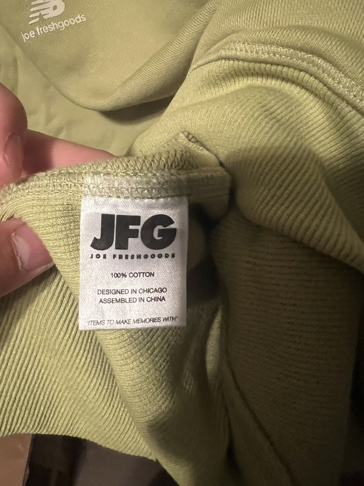 Joe Freshgoods × New Balance JFG New Balance Made To Wear Well Crewneck Sz XL Size US XL / EU 56 / 4 - 3 Thumbnail