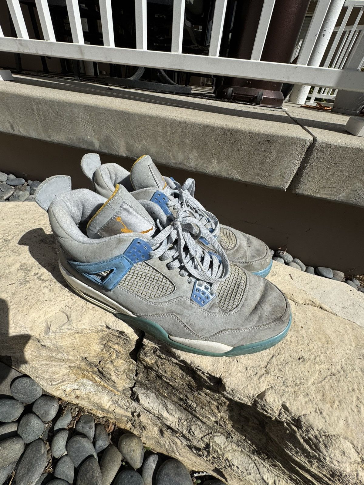 Jordan Brand Jordan 4 Mist Blue Size US 12 / EU 45 - 2 Thumbnail