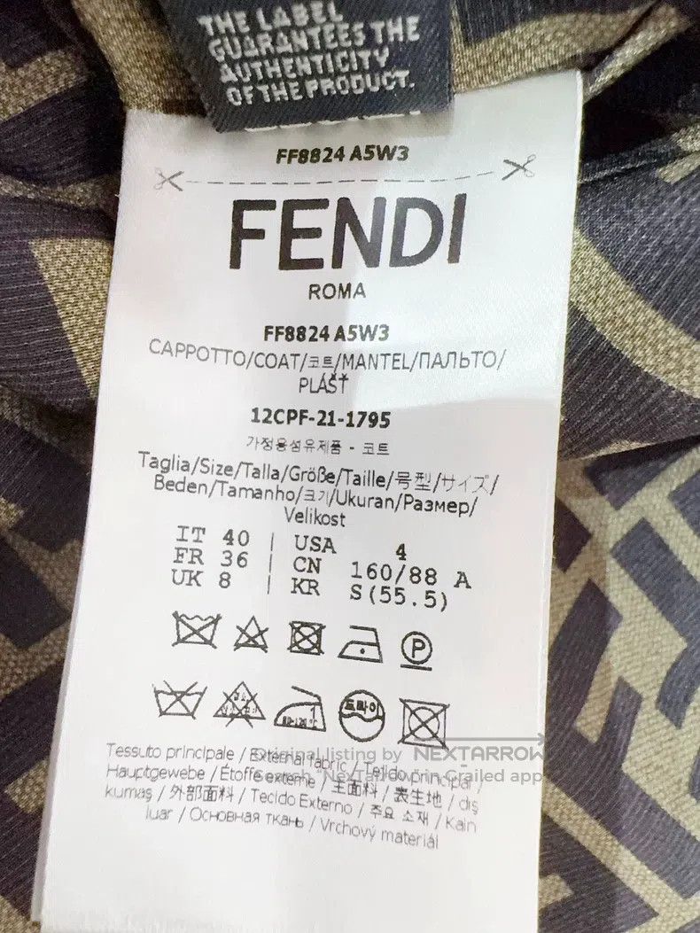 Fendi Fendi Trench Coat Size XS / US 0-2 / IT 36-38 - 4 Thumbnail