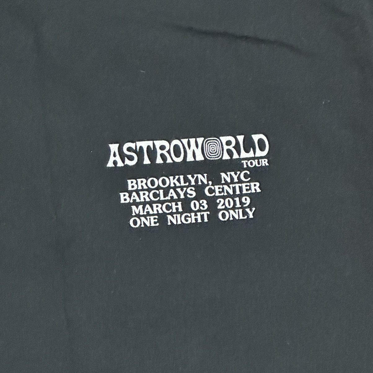 Travis Scott 2019 Travis Scott Astroworld Barclays Exclusive Small Size US S / EU 44-46 / 1 - 3 Thumbnail