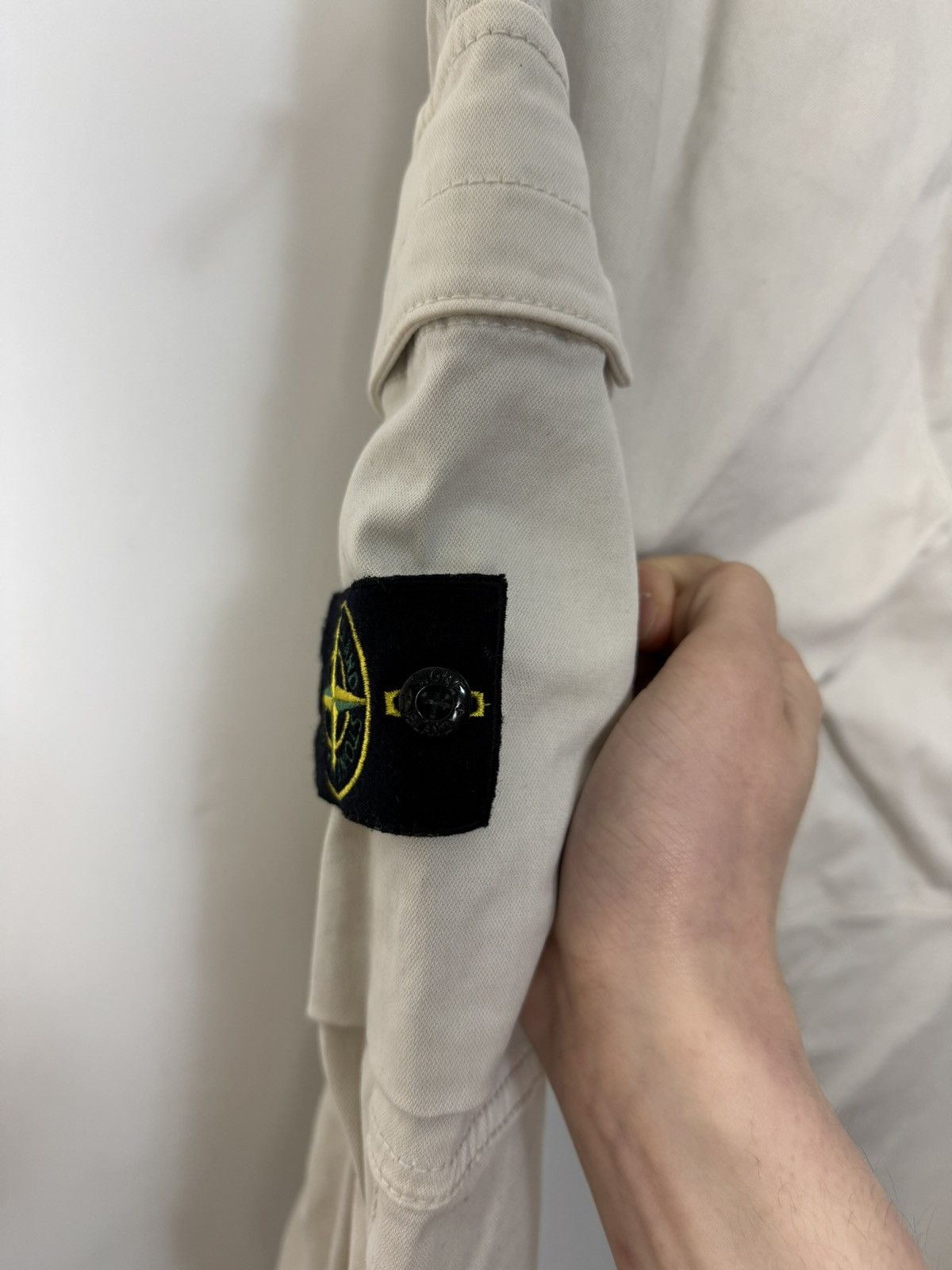 Stone Island Stone Island Beige Cargo Pants Luxury Designer Made in Italy Size US 30 / EU 46 - 8 Thumbnail