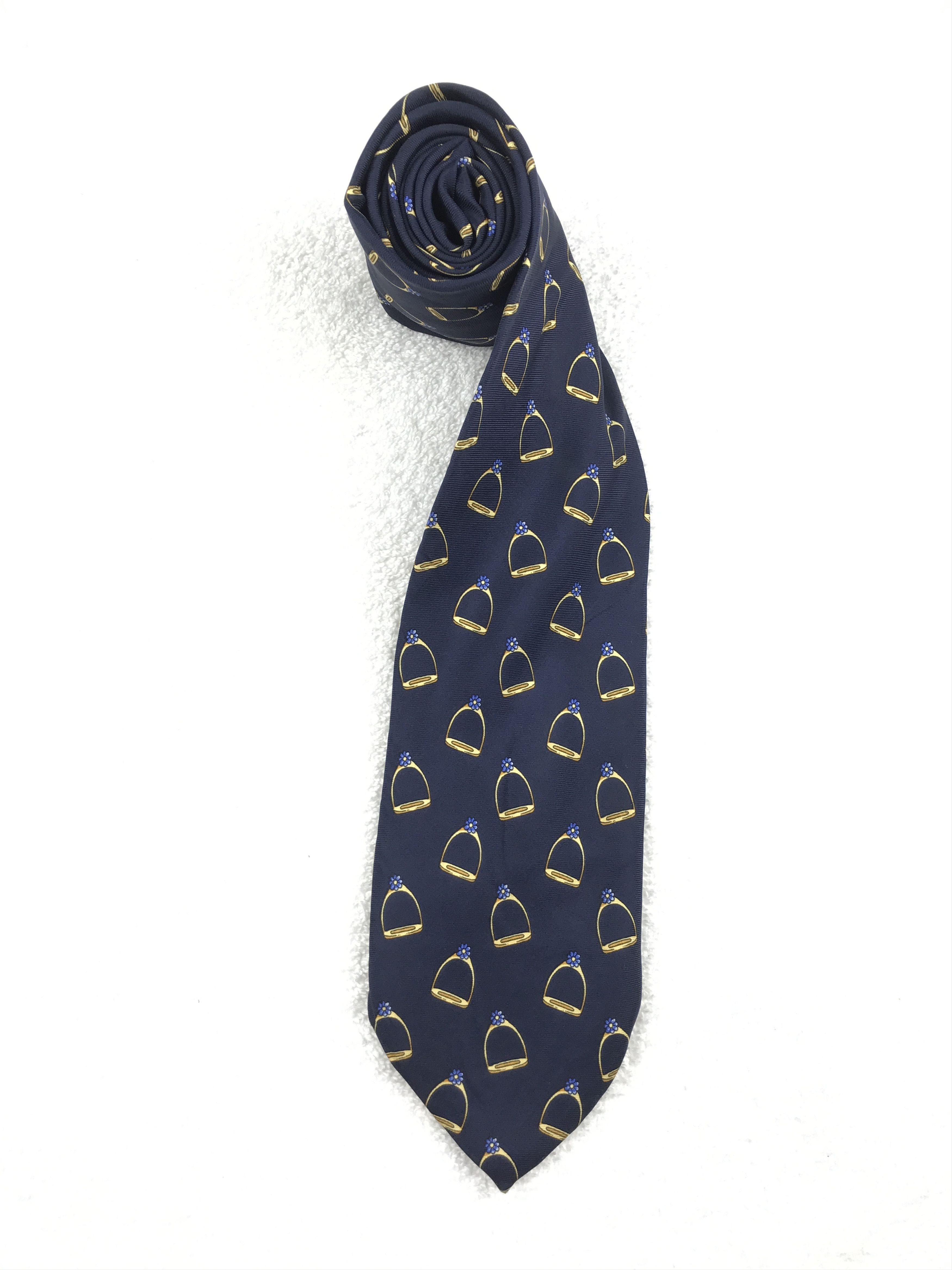 Designer × Vintage Vintage Oghio & Dando Silk Necktie Size ONE SIZE - 2 Thumbnail