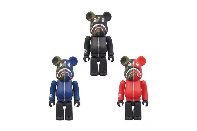 Bape Bape x Be@rbrick 100% Camo Set Size ONE SIZE - 1 Thumbnail