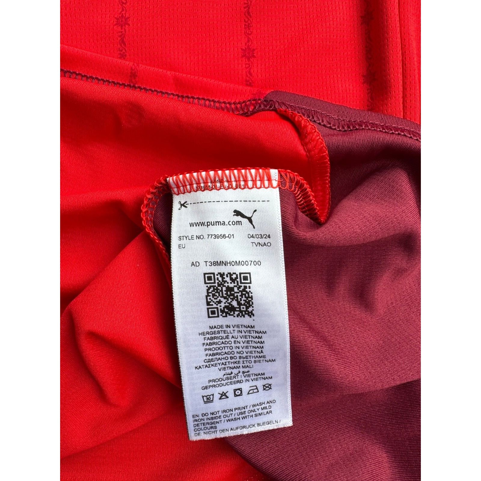 Puma Switzerland Puma Nation Football Jersey 2024/25 Size US XXL / EU 58 / 5 - 5 Thumbnail