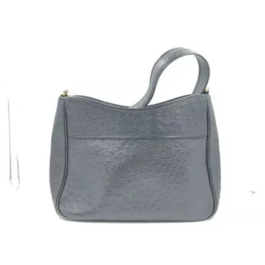Versace Versace Bag Ostrich Leather & Sunburst Medusa Medallians Size ONE SIZE - 2 Thumbnail